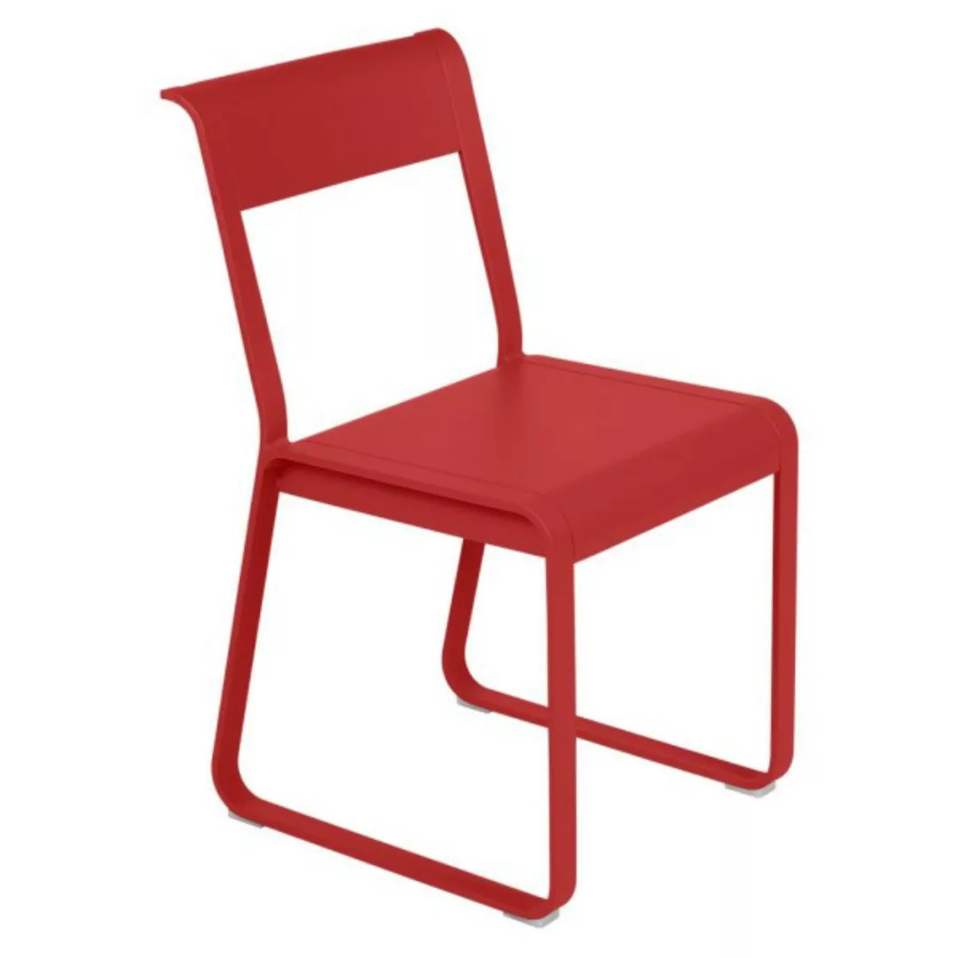 Bellevie Stuhl V2 Outdoor Mohnrot günstig online kaufen