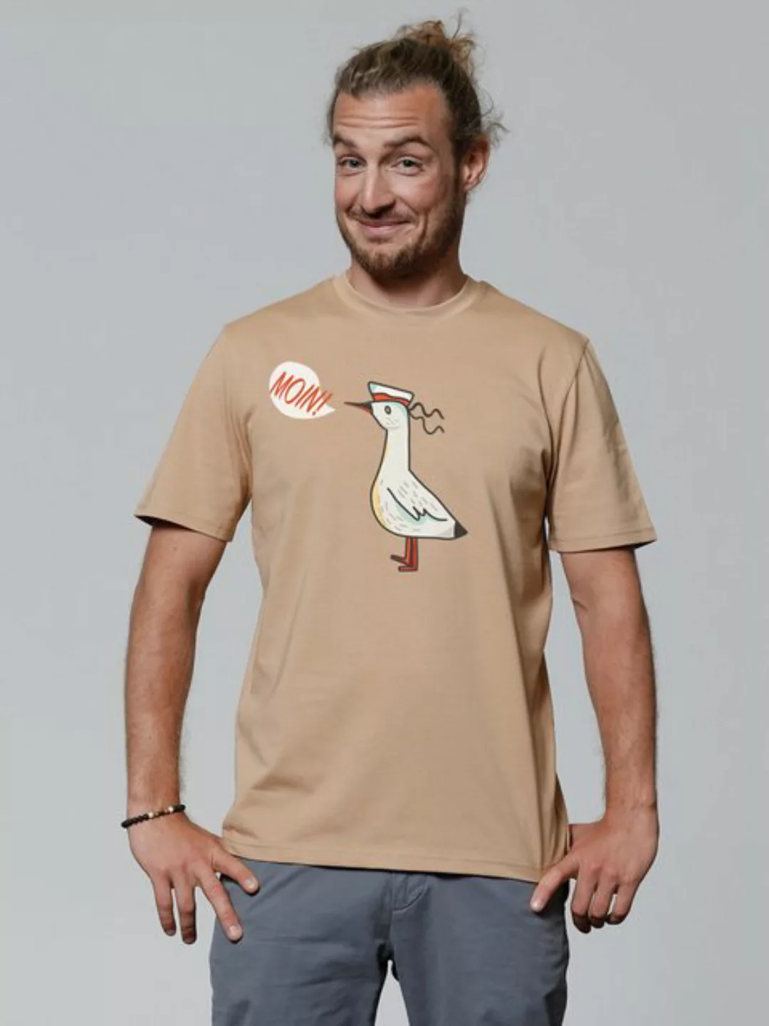 wat? Apparel Print-Shirt Moin Seagull (1-tlg) günstig online kaufen