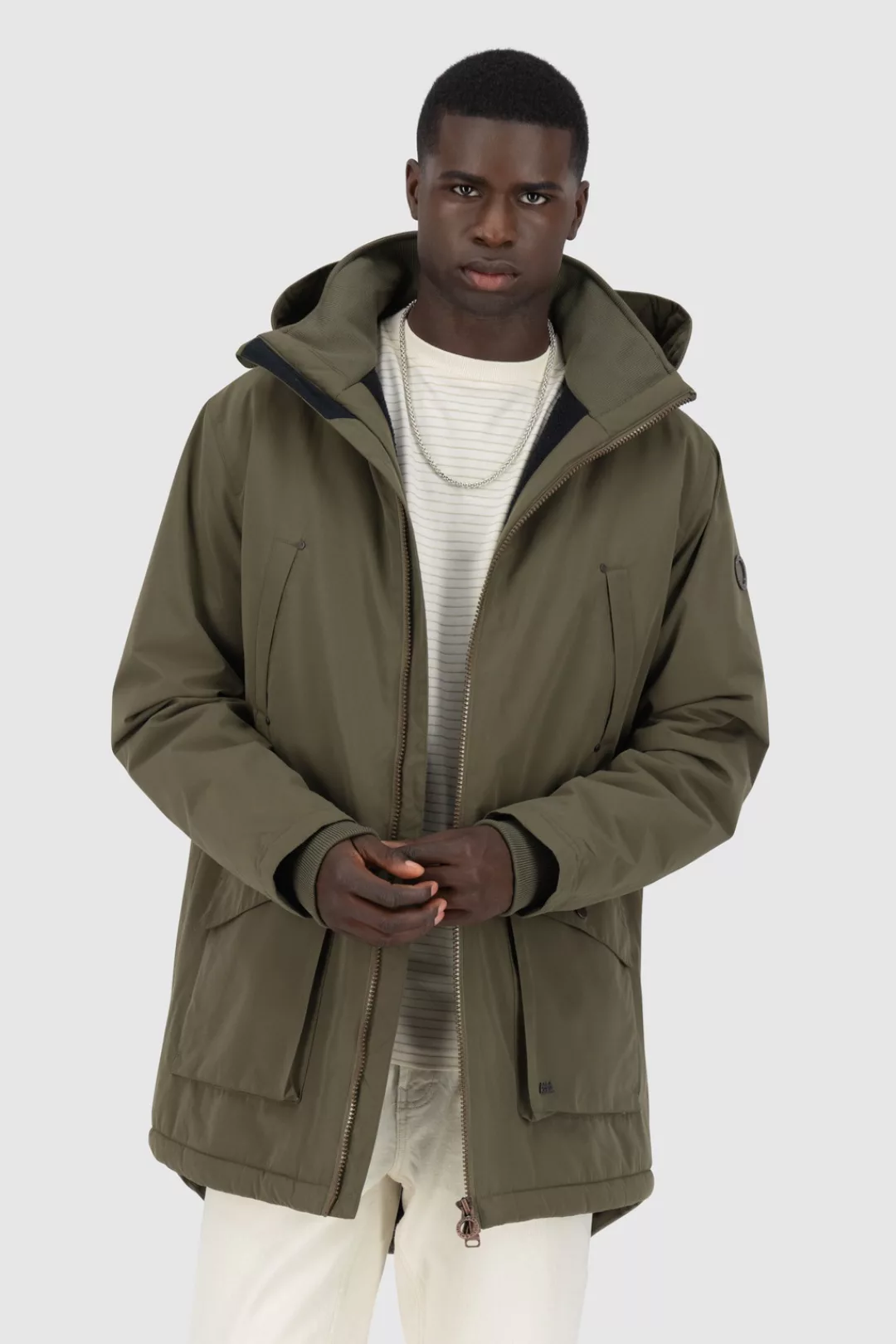 Alife & Kickin Winterjacke "Herren RonAK A", Warm gefütterte Jacke mit groß günstig online kaufen