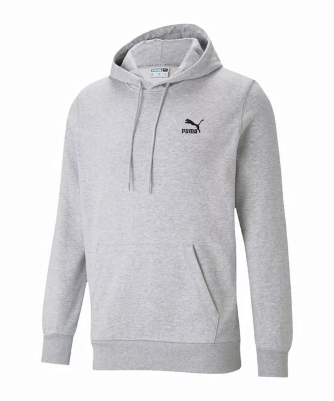 PUMA Sweatshirt PUMA Classics Embro Hoody Beige Baumwolle günstig online kaufen