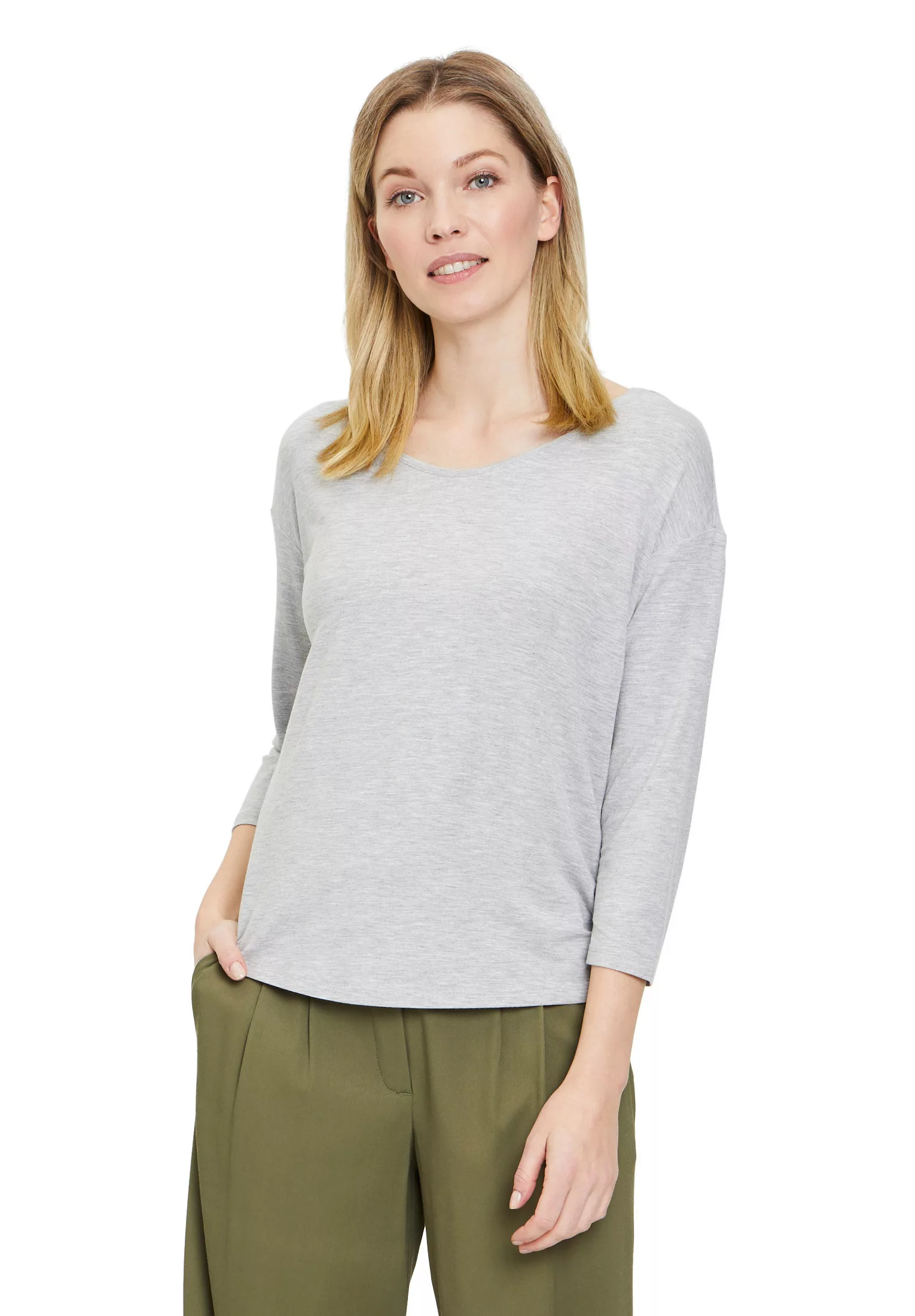 Betty&Co 3/4-Arm-Shirt "Betty & Co Basic Shirt unifarben", Form günstig online kaufen