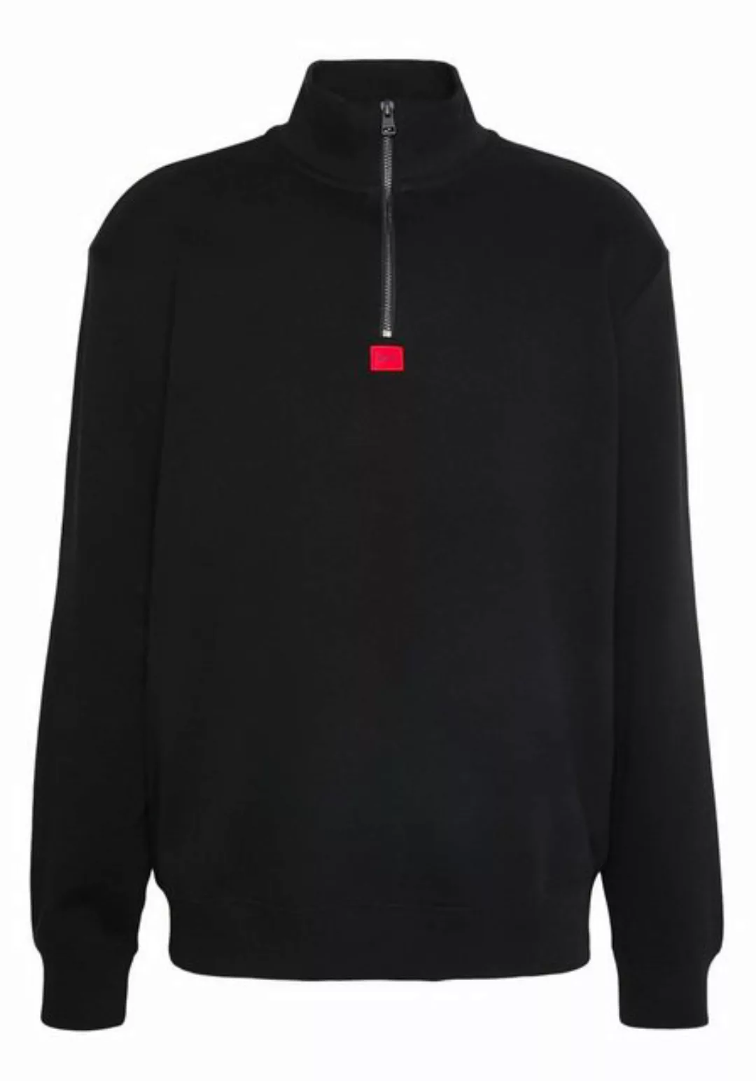 HUGO Sweater DURTY Hugo Boss Troyer Herren Pullover Stehkragen. mit Reißver günstig online kaufen