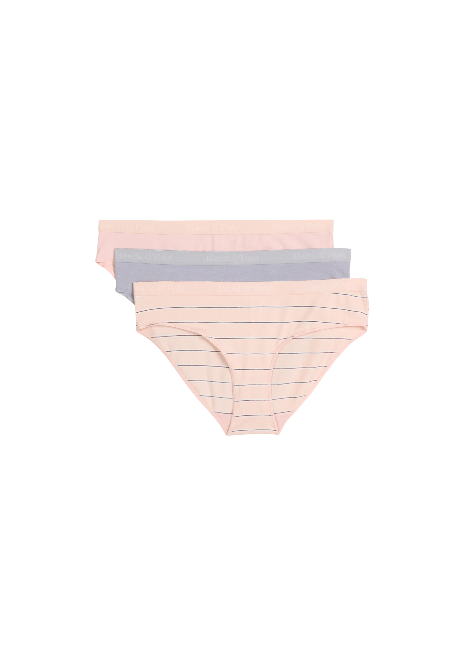 Marc OPolo Hüftslip "Essentials", (3er Pack), Baumwollmix, elastischer Bund günstig online kaufen