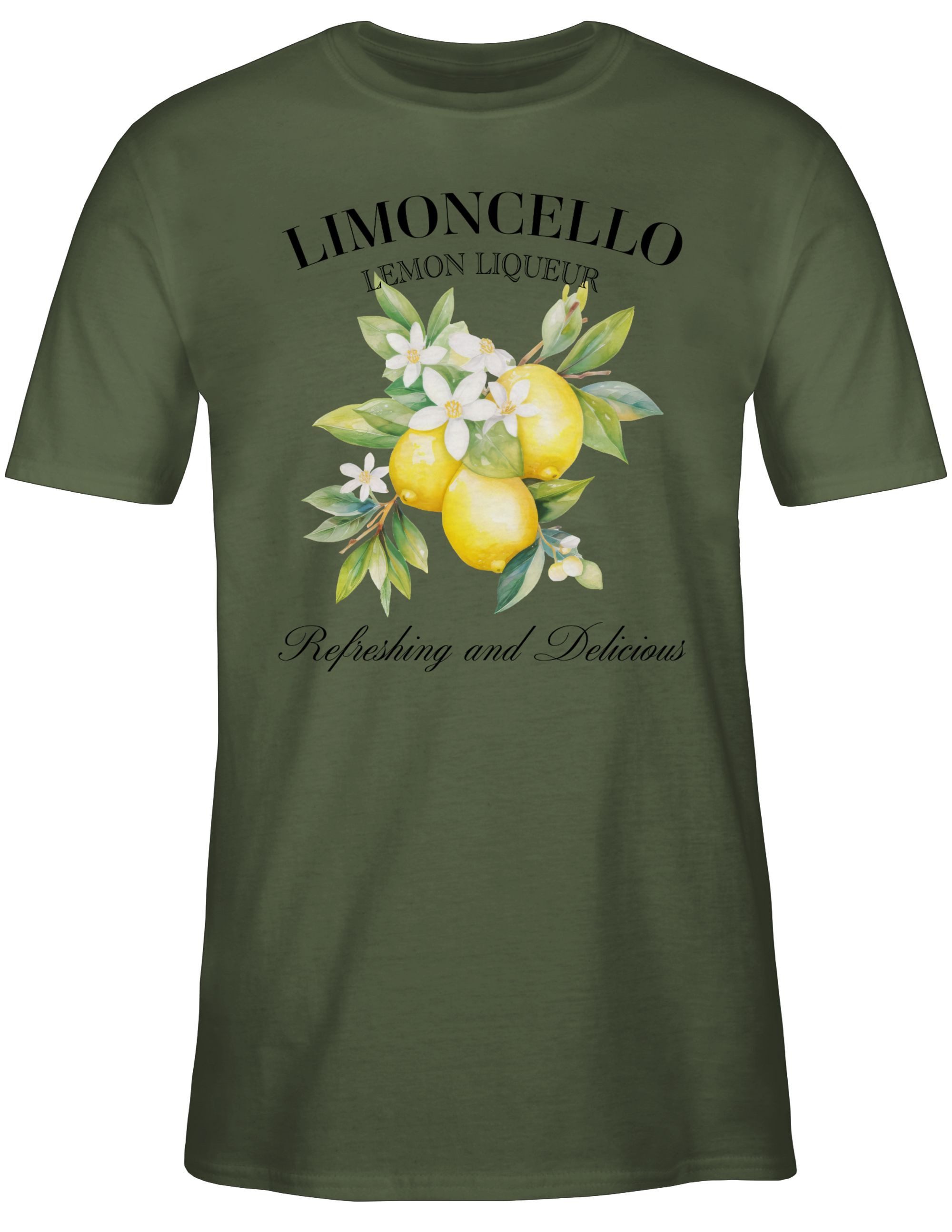 Shirtracer T-Shirt Limoncello Refreshing and Delicious günstig online kaufen