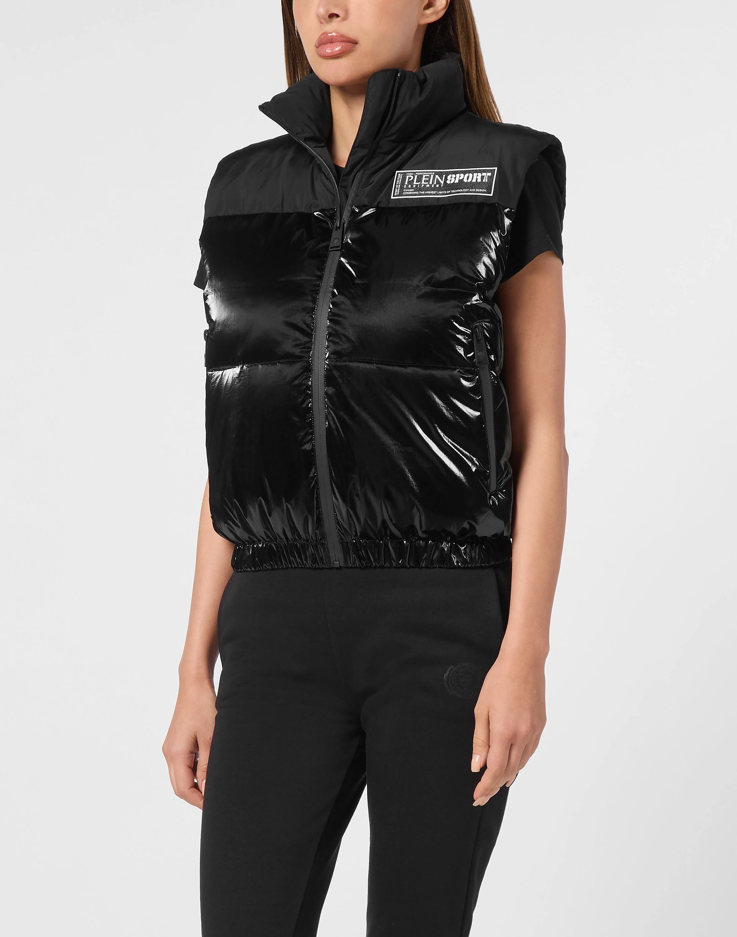 PLEIN SPORT Kurzweste "Weste" günstig online kaufen