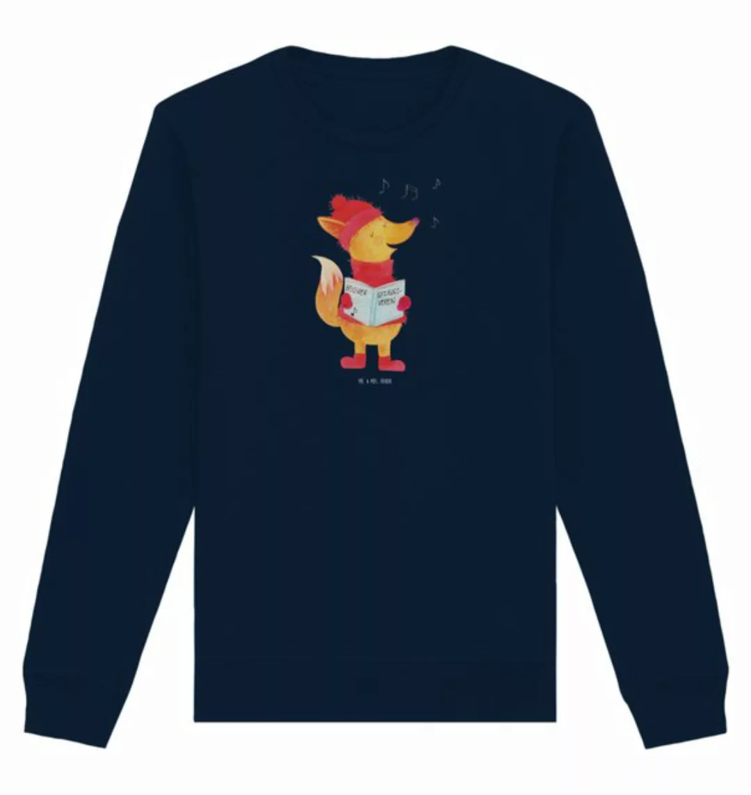 Mr. & Mrs. Panda Longpullover Größe M Fuchs Sänger - French Navy - Geschenk günstig online kaufen