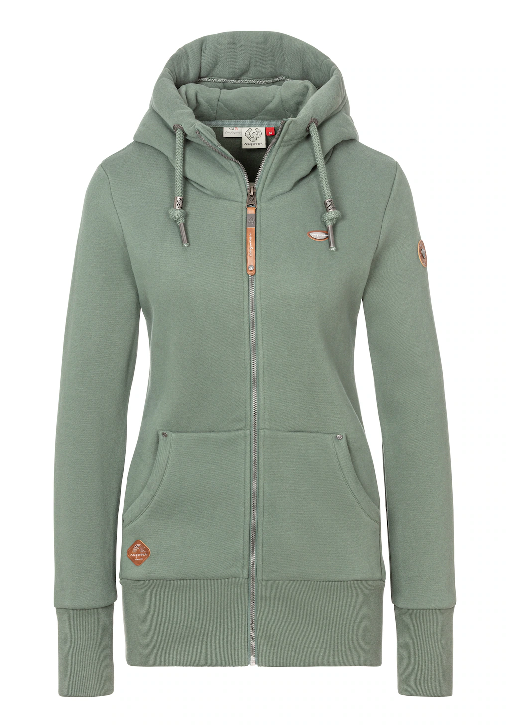 Ragwear Sweatjacke "NESKA ZIP O", mit extra breiten Bündchen günstig online kaufen