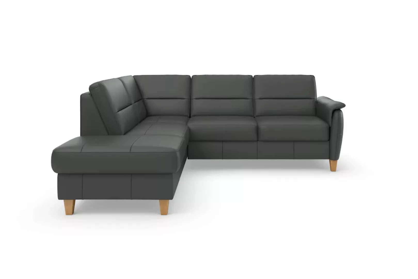 Home affaire Ecksofa »Palmera L-Form«, Federkern, wahlweise mit Bettfunktio günstig online kaufen