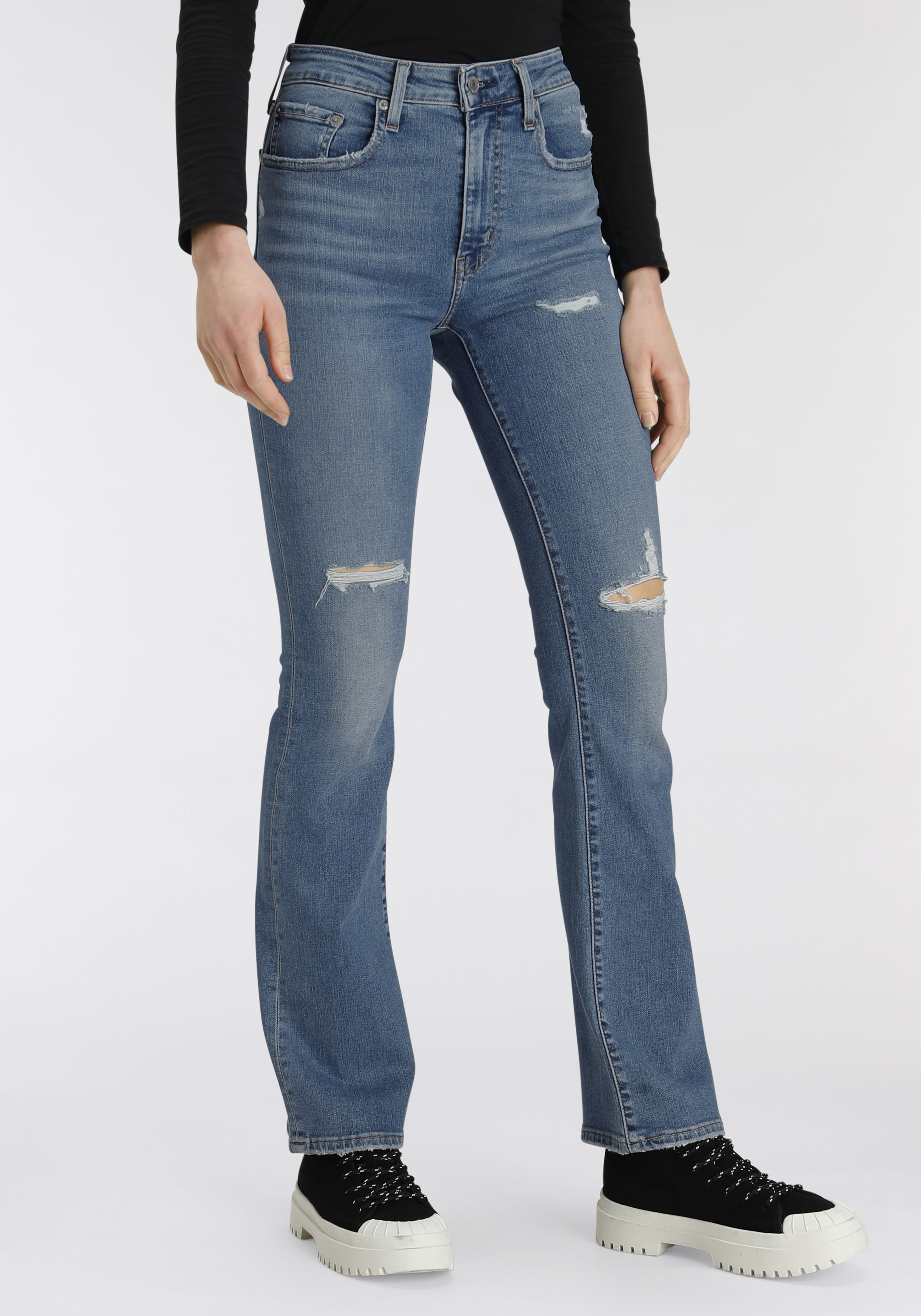 Levi's® Bootcut-Jeans 725 High-Rise Bootcut günstig online kaufen