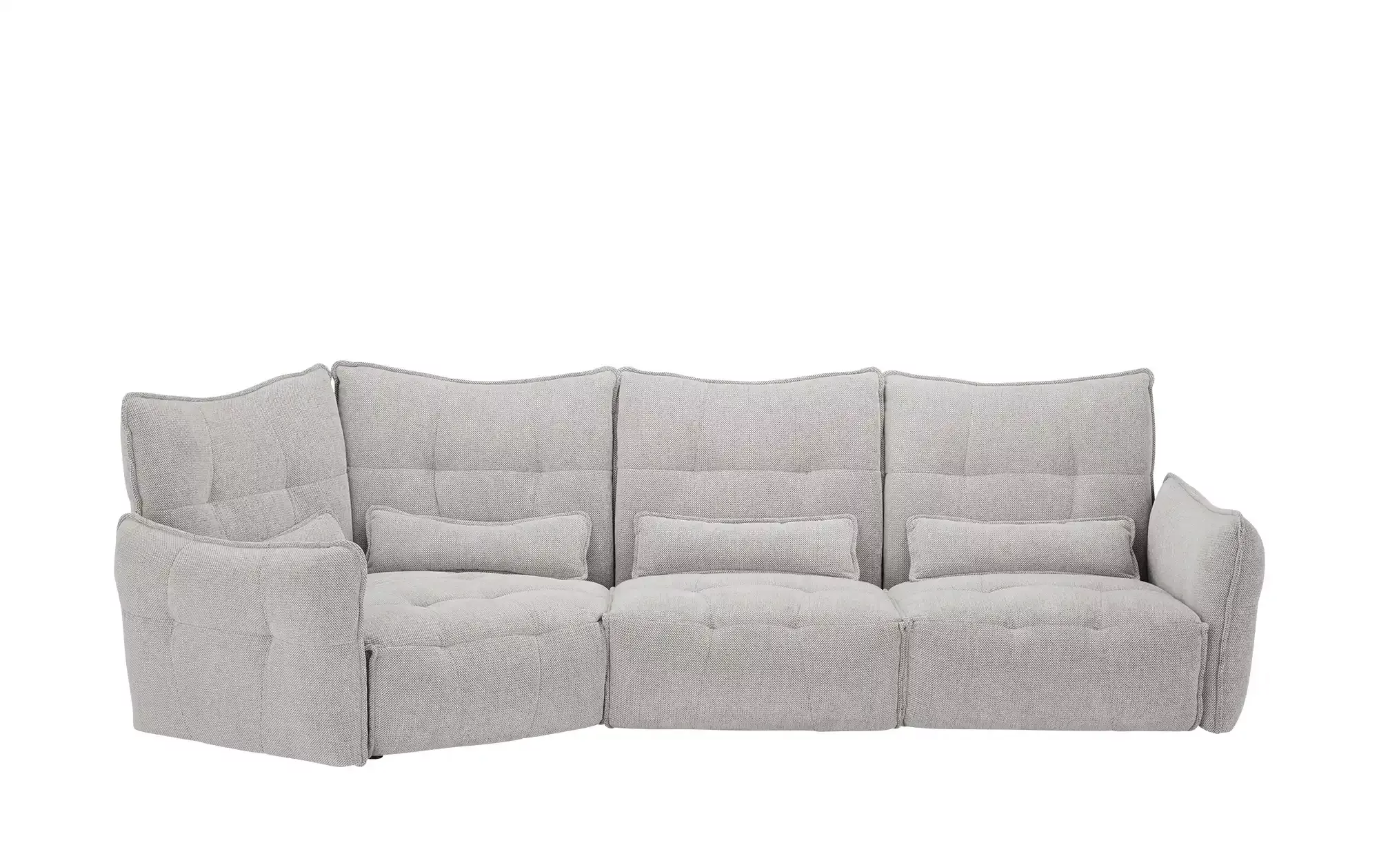 Ecksofa  Jeaneva ¦ grau ¦ Maße (cm): B: 379 H: 101 T: 151.0 Polstermöbel > günstig online kaufen