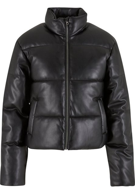 URBAN CLASSICS Allwetterjacke Urban Classics Ladies Synthetic Leather Puffe günstig online kaufen