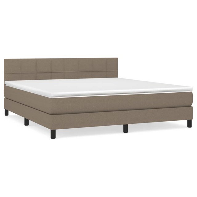 vidaXL Boxspringbett Bett Boxspringbett mit Matratze und LED Stoff (180 x 2 günstig online kaufen