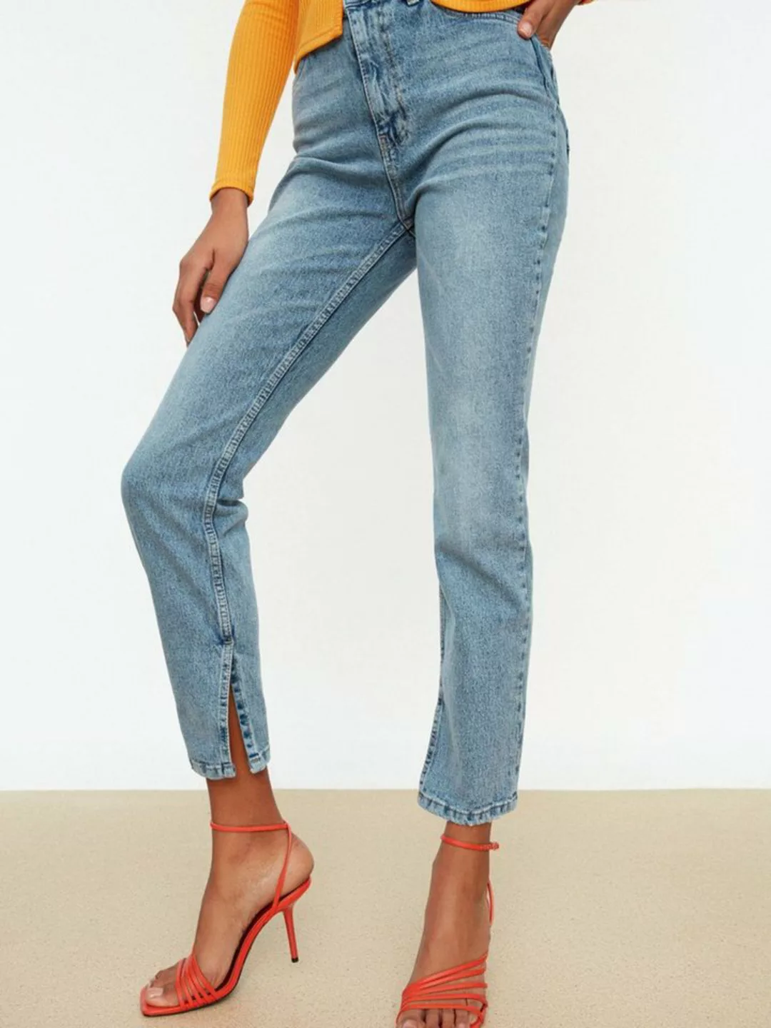 Trendyol 7/8-Jeans (1-tlg) Weiteres Detail günstig online kaufen