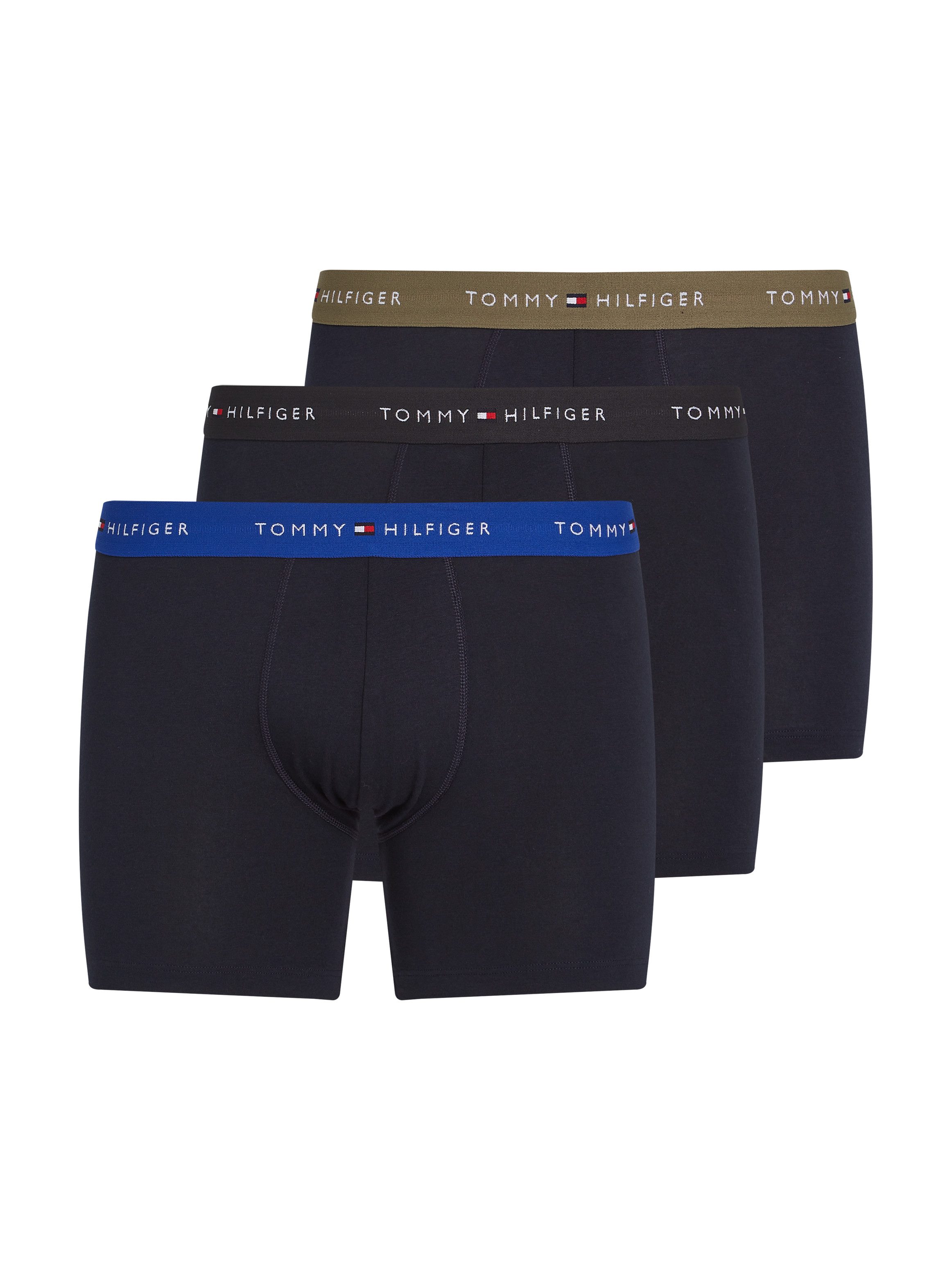 Tommy Hilfiger Underwear Boxershorts "3P BOXER BRIEF WB", (Packung, 3 St., günstig online kaufen