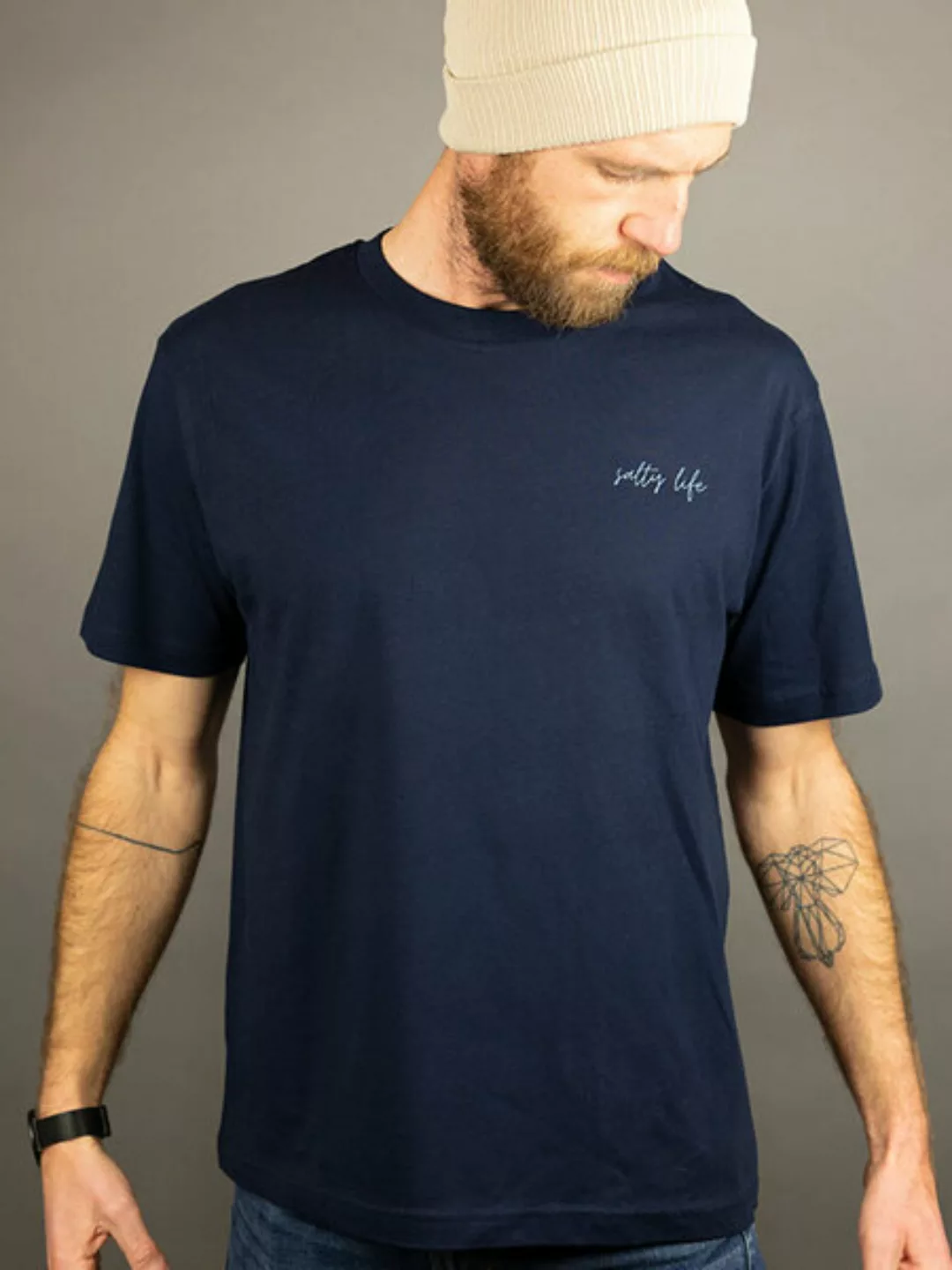 Shirt Salty Life Navy günstig online kaufen
