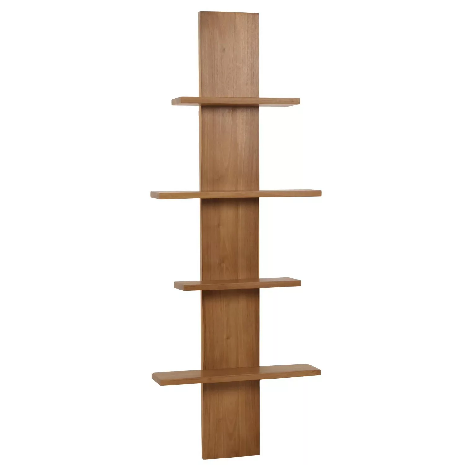 MCW Teak-Wandregal M72 151x56x15cm günstig online kaufen