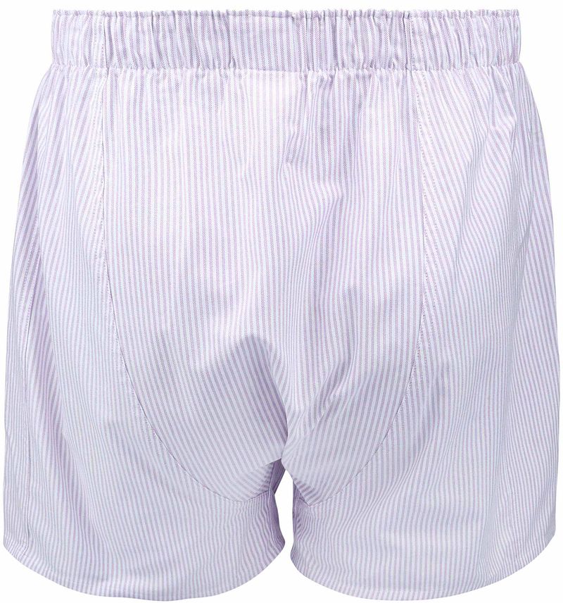 Steppin' Out Boxershort Striped Oxford Lila - Größe XL günstig online kaufen