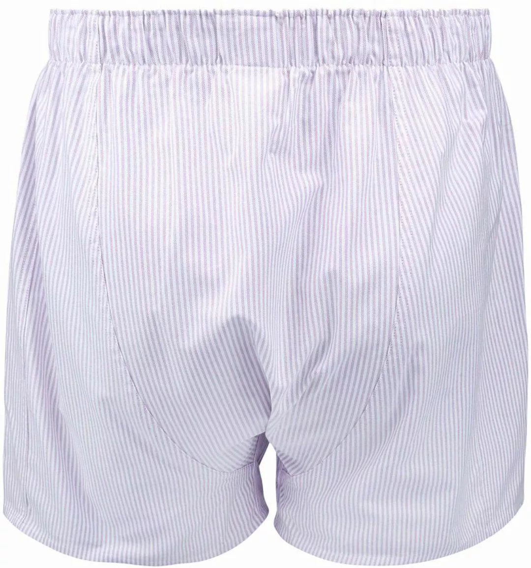 Steppin' Out Boxershort Striped Oxford Lila - Größe XXL günstig online kaufen