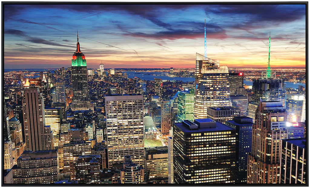 Papermoon Infrarotheizung »New York in der Abenddämmerung«, sehr angenehme günstig online kaufen