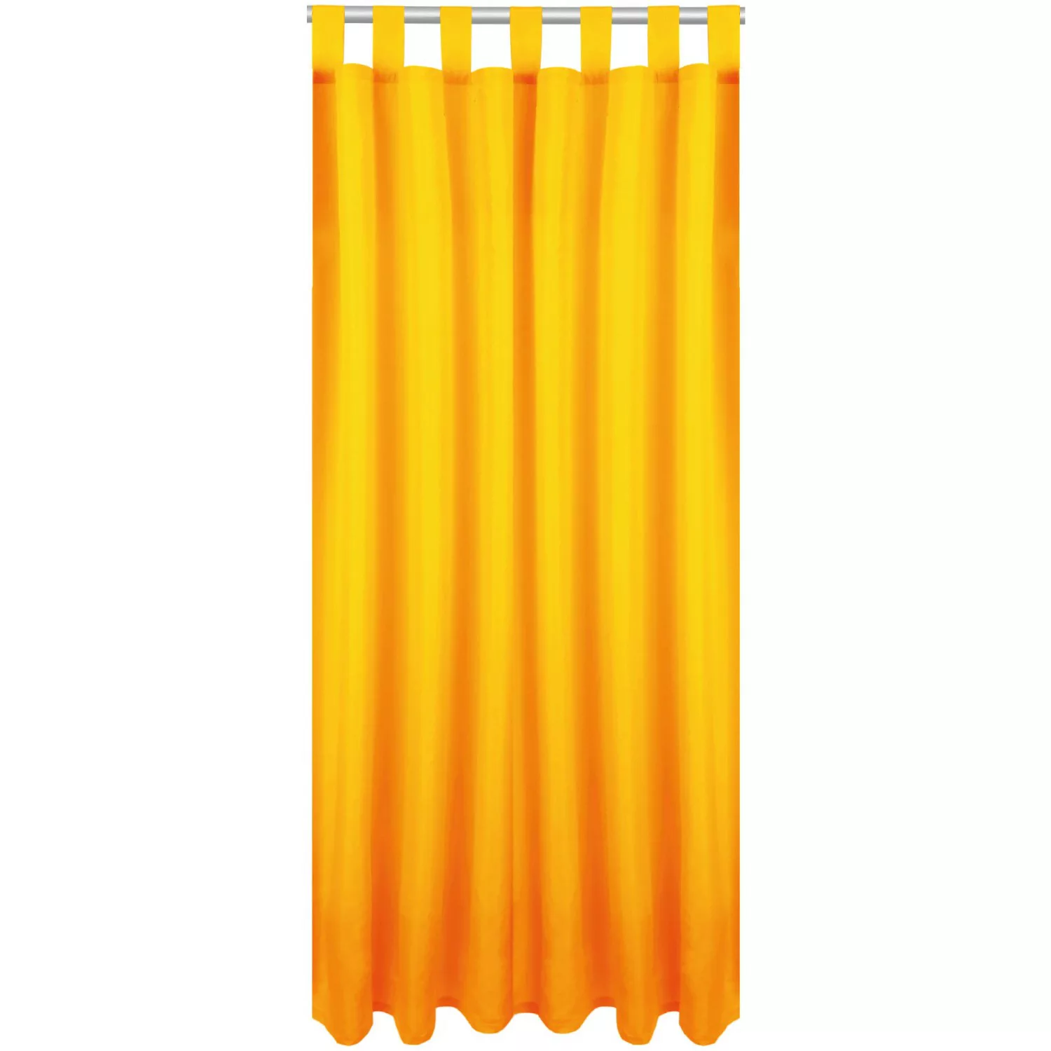 Bestlivings Dekoschal Ellen Schlaufen 140 cm x 245 cm Hellorange günstig online kaufen