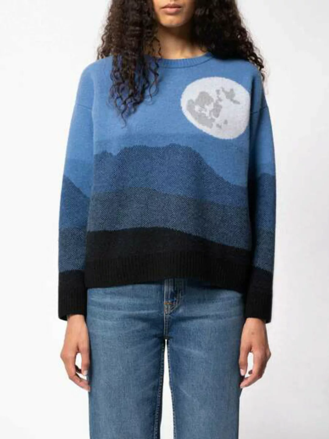 Lena Moon Sweater Blue günstig online kaufen