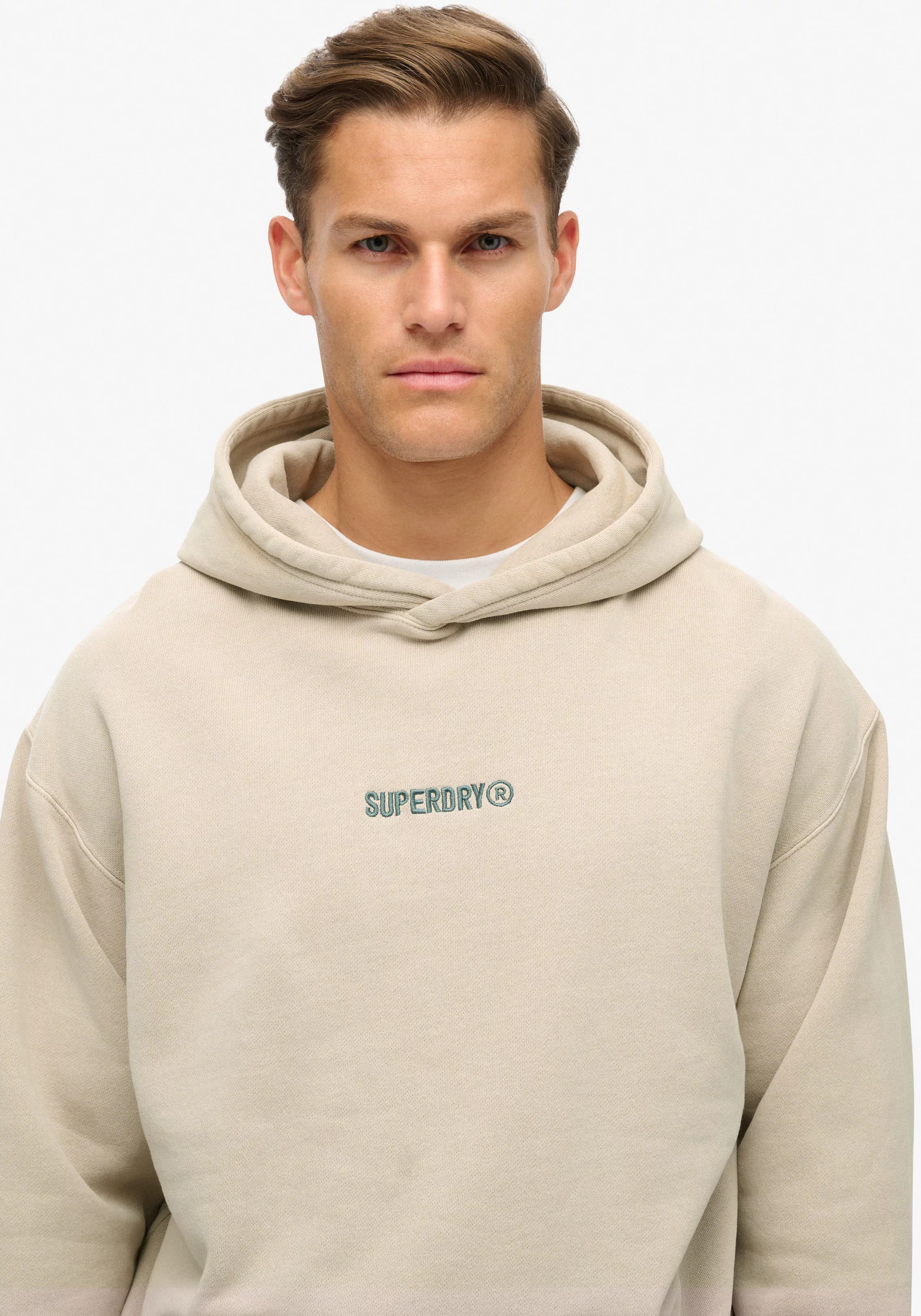 Superdry Kapuzensweatshirt "MICRO LOGO GRAPHIC LOOSE HOOD" günstig online kaufen