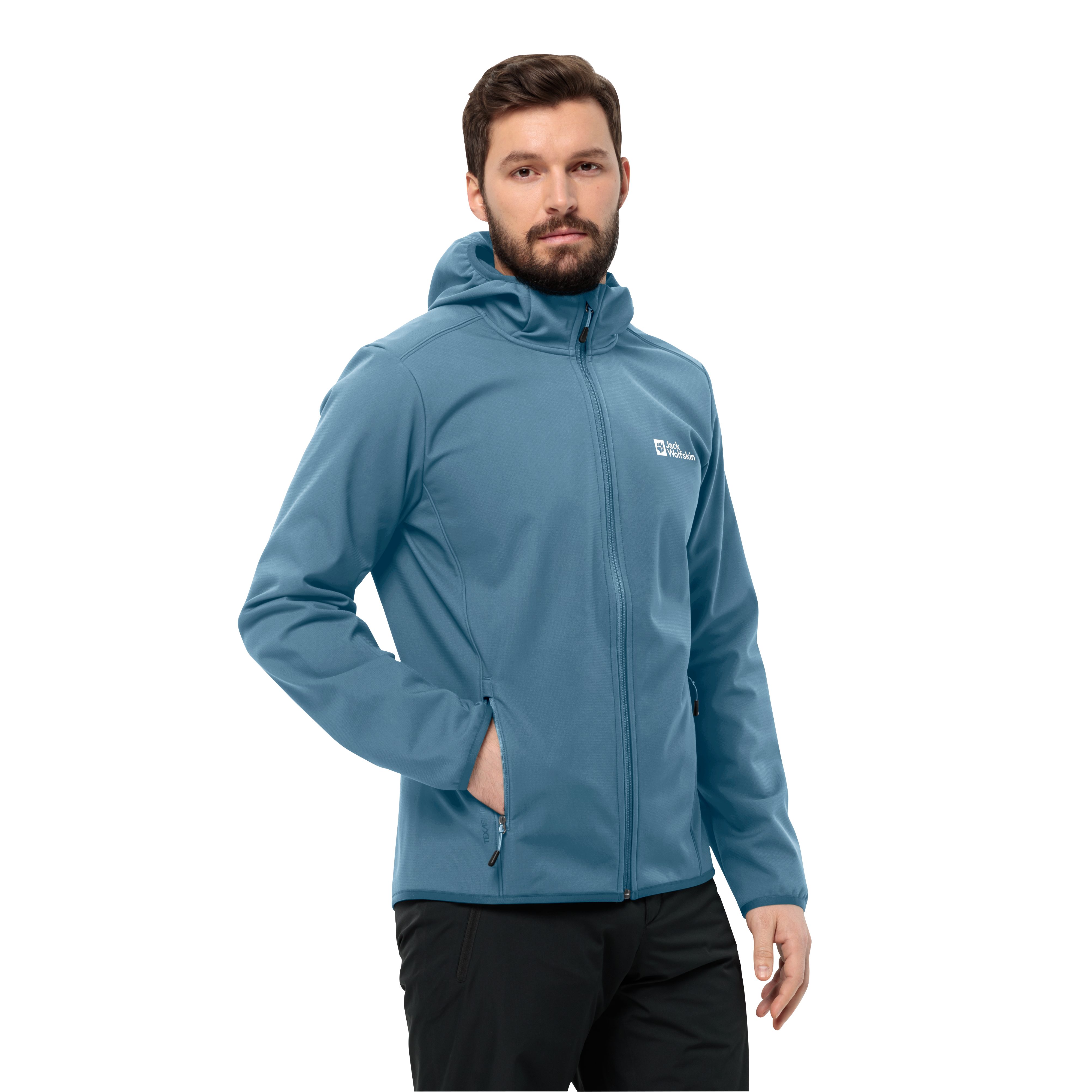 Jack Wolfskin Softshelljacke "BORNBERG HOODY", mit Kapuze, Atmungsaktiv, le günstig online kaufen