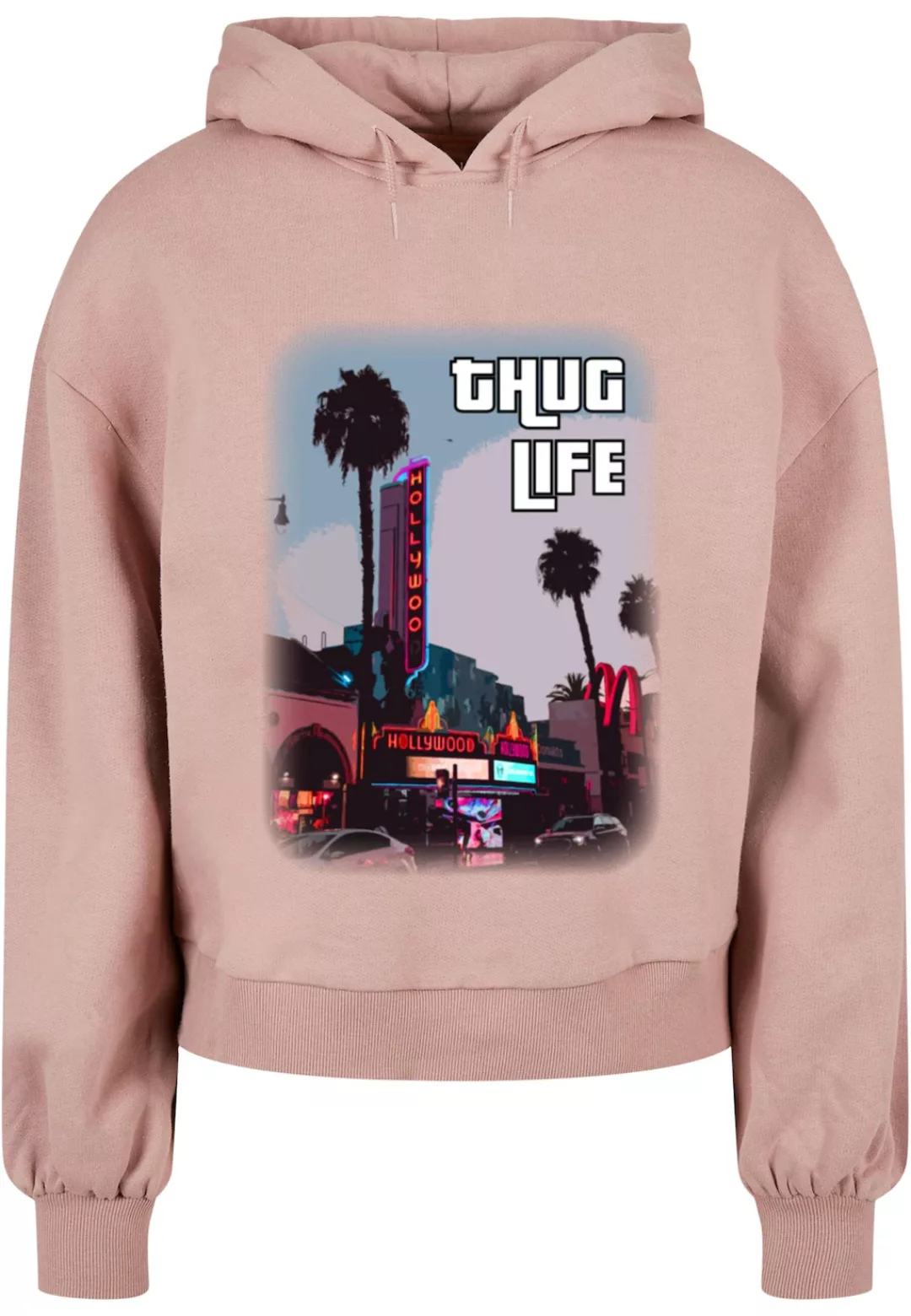 Merchcode Kapuzenpullover "Merchcode Damen Laides Grand Thug Life Organic O günstig online kaufen