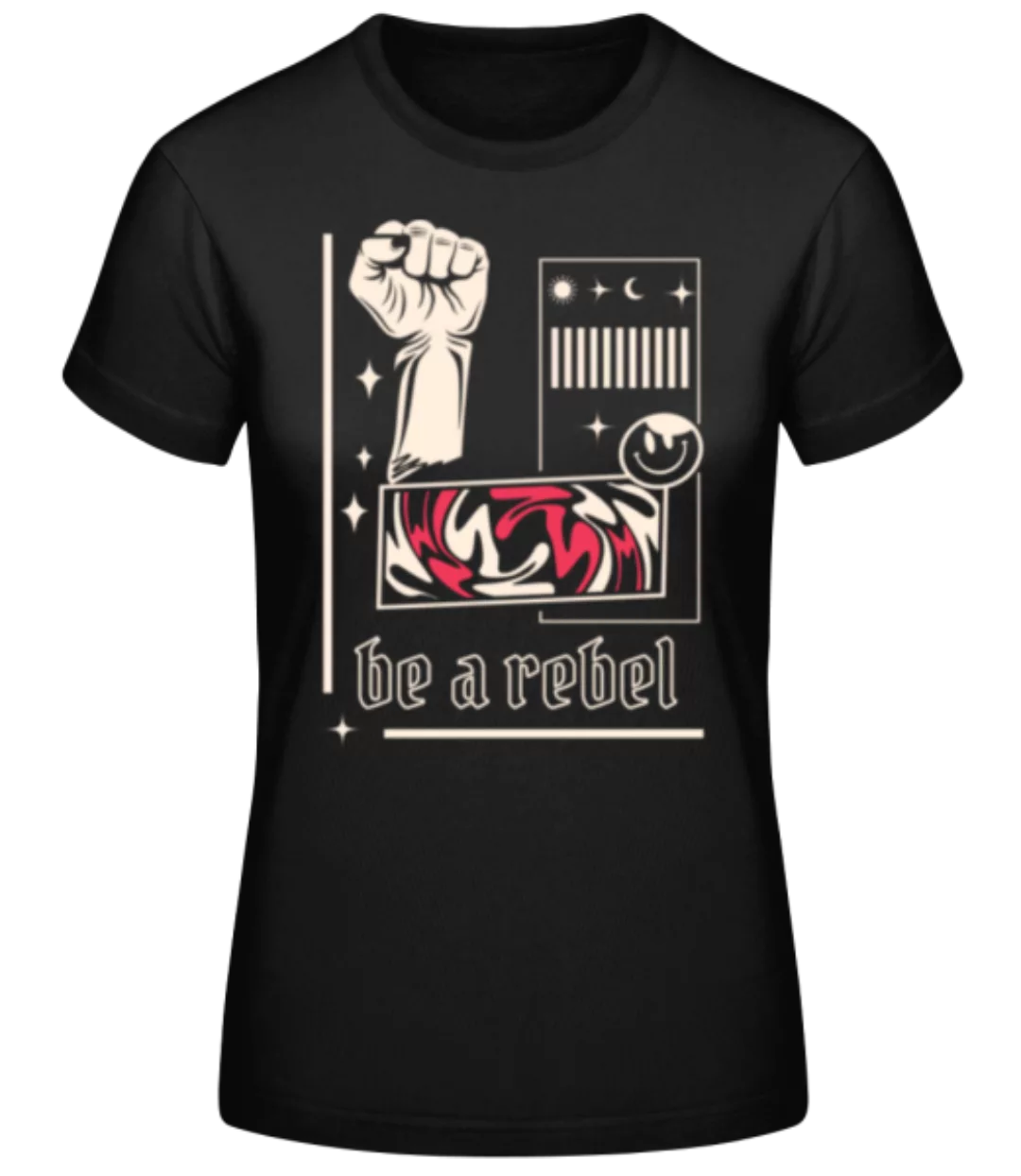 Rebel · Frauen Basic T-Shirt günstig online kaufen