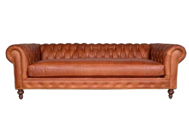 JVmoebel Chesterfield-Sofa XXL Big Sofa Couch Chesterfield 240cm Polster 4 günstig online kaufen