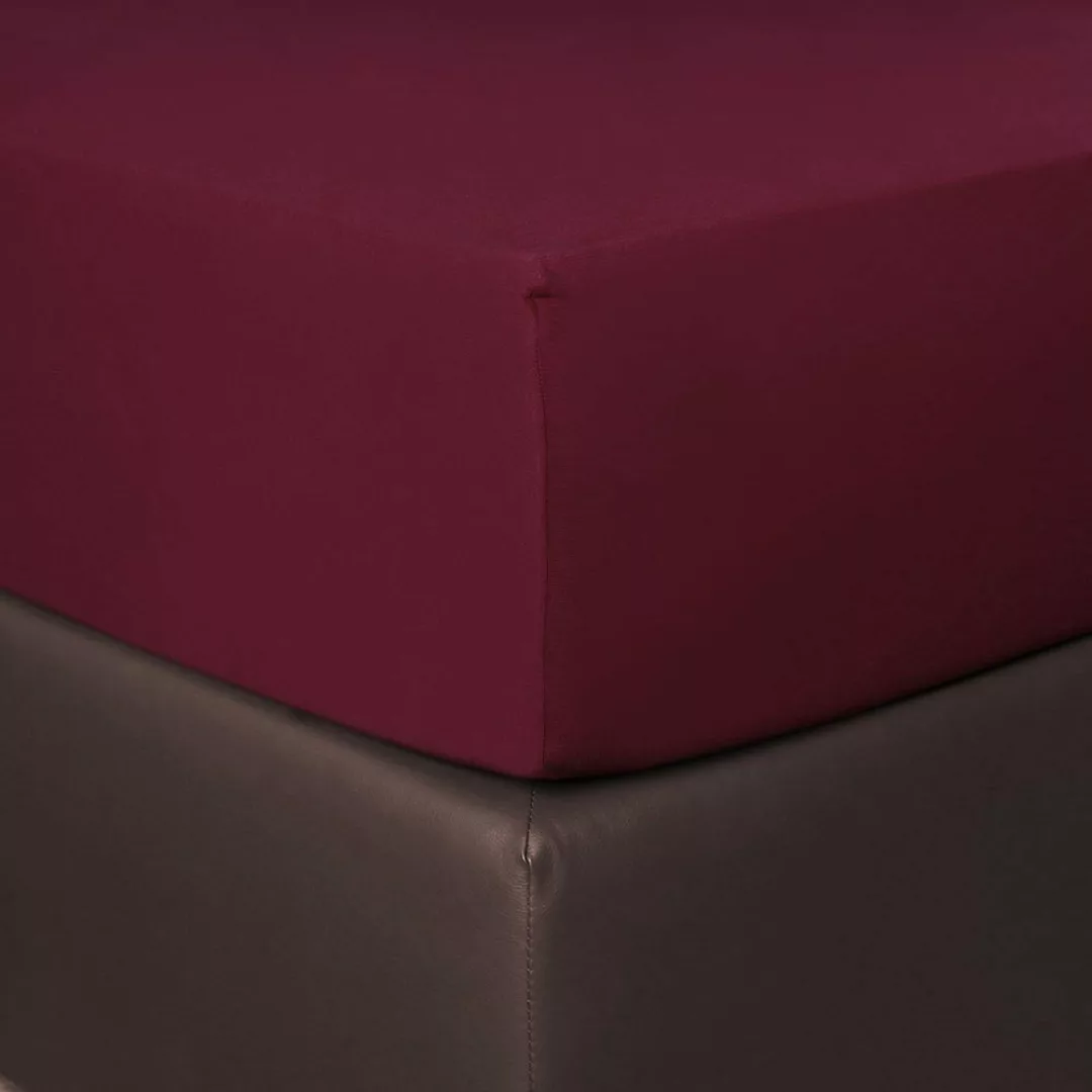 BETTWARENSHOP Spannbettlaken Boxspring, Jersey, Gummizug: Rundumgummi, günstig online kaufen
