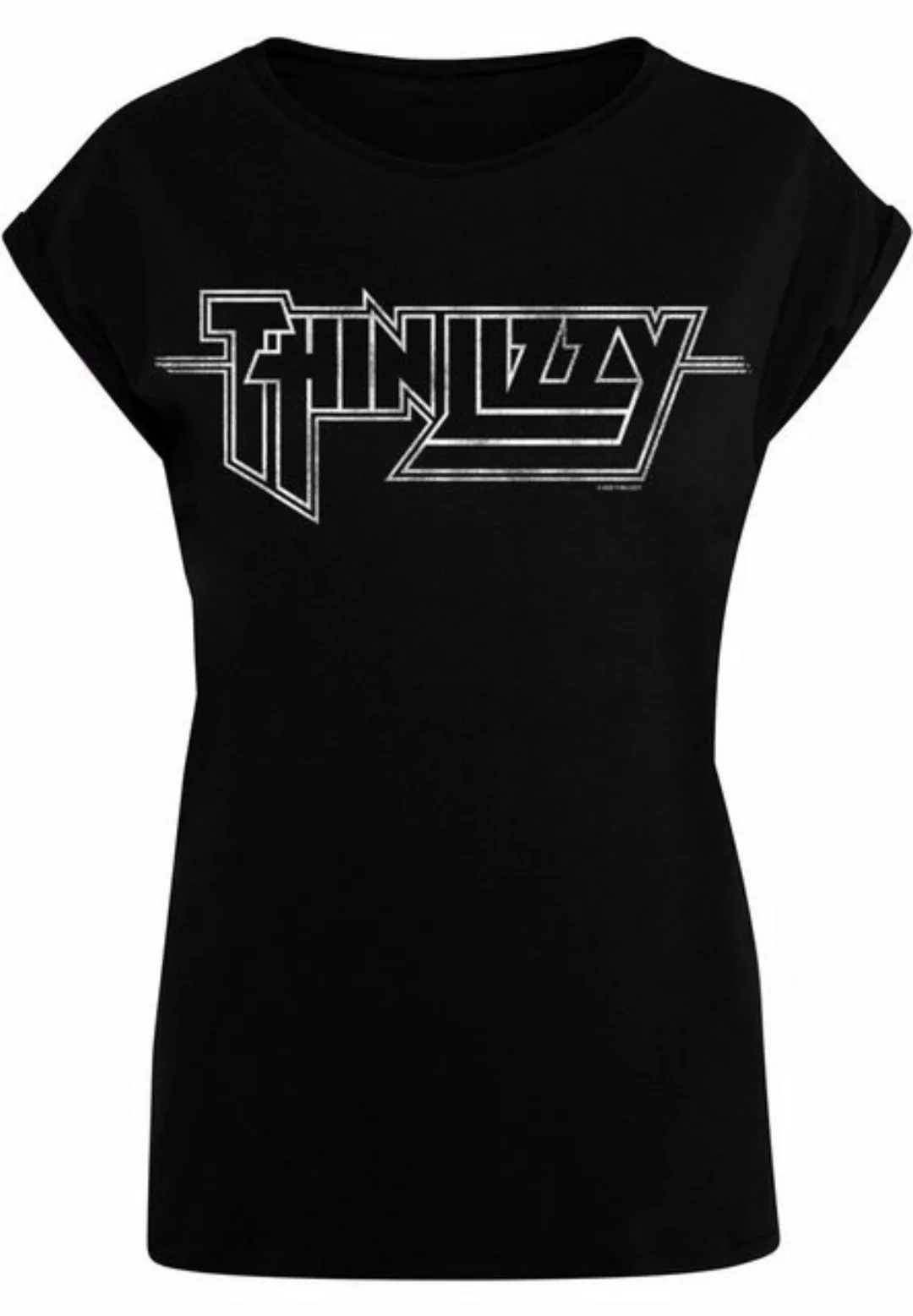 Merchcode T-Shirt Merchcode Ladies Thin Lizzy - TL Superhero Extended Shoul günstig online kaufen