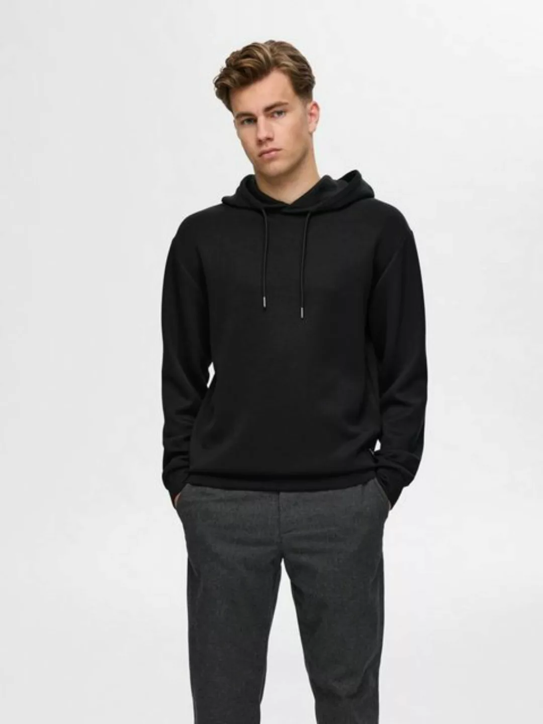 SELECTED HOMME Sweatshirt "SLHEMANUEL SOFT ZIP HIGH NECK SWEAT NOOS" günstig online kaufen