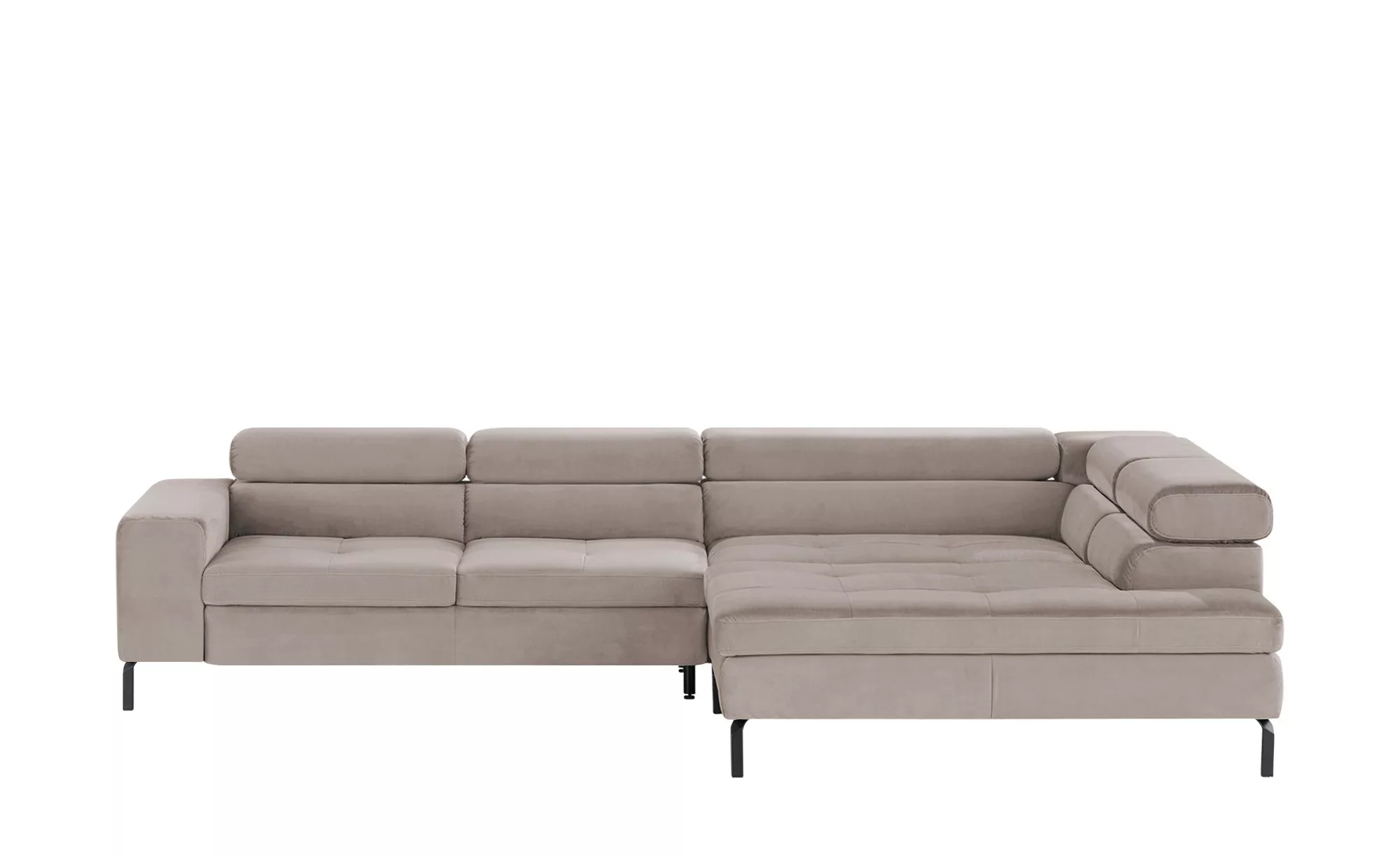 Gallery M Ecksofa  Felicia Due ¦ braun ¦ Maße (cm): B: 309 H: 72 T: 215.0 P günstig online kaufen