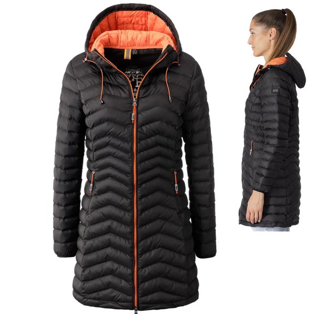 Linea Primero Trekkingjacke LPO - modischer, wattierter Steppmantel mit Kun günstig online kaufen