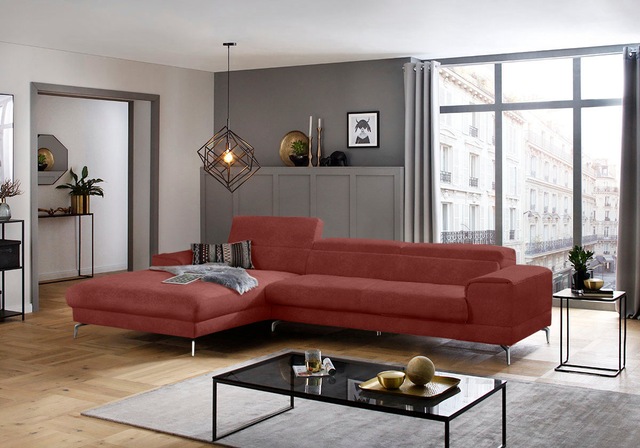 W.SCHILLIG Ecksofa "piedroo, Designsofa mit tollem Sitzkomfort, bequem und günstig online kaufen