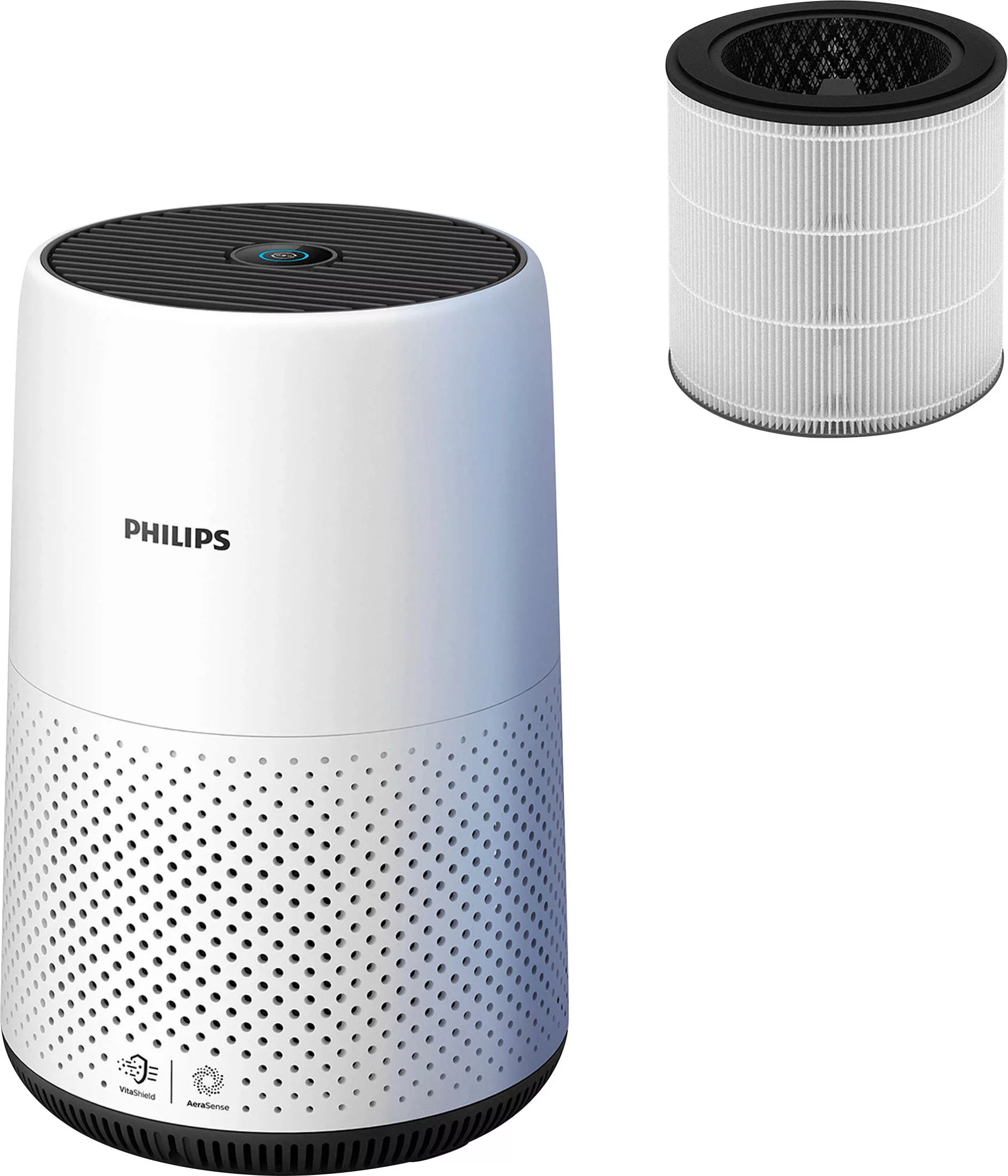 Philips Luftreiniger »AC0820/10 800 Serie«, für 48 m² Räume, für Allergiker günstig online kaufen