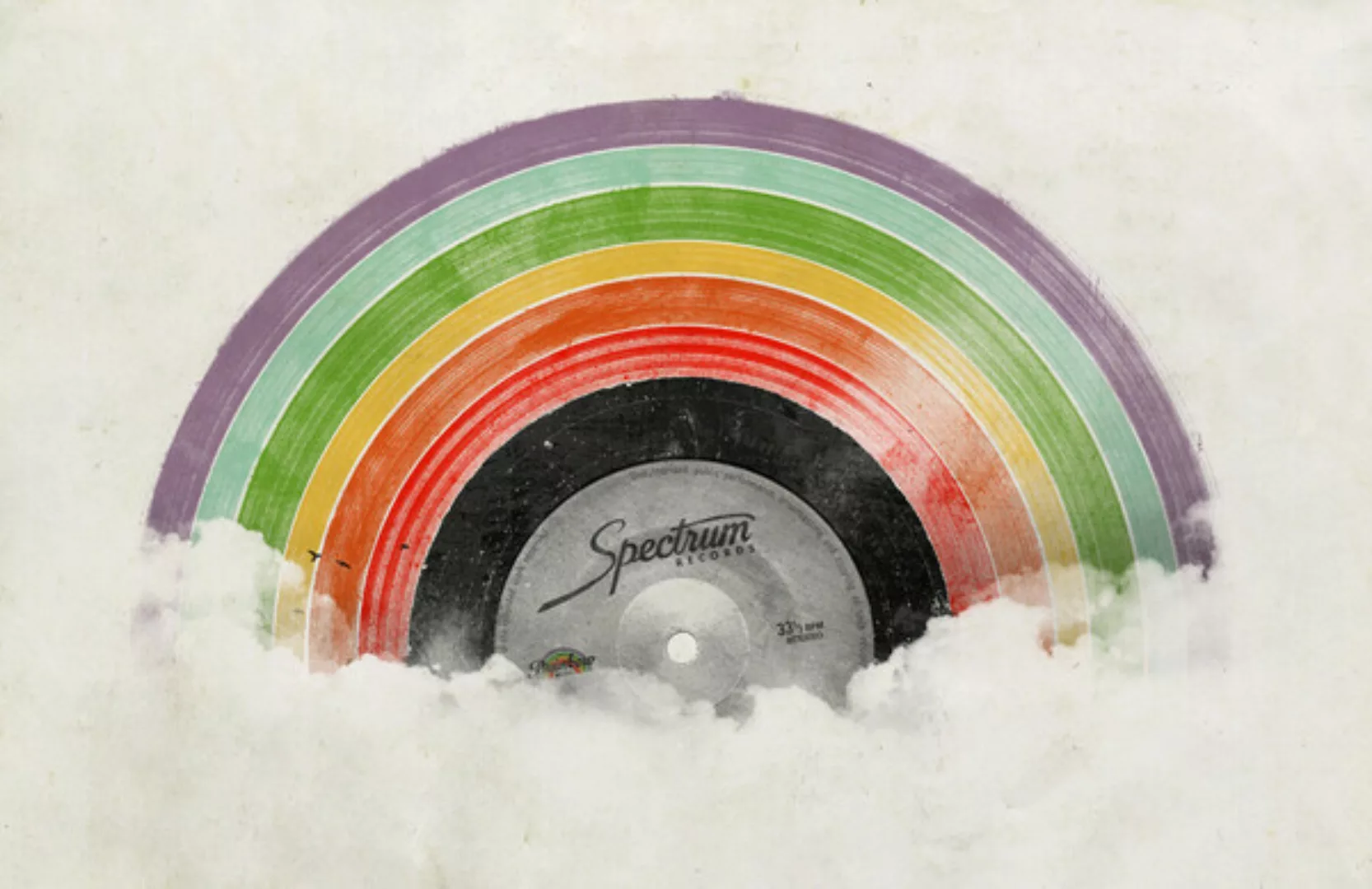 Poster / Leinwandbild - Rainbow Classics günstig online kaufen