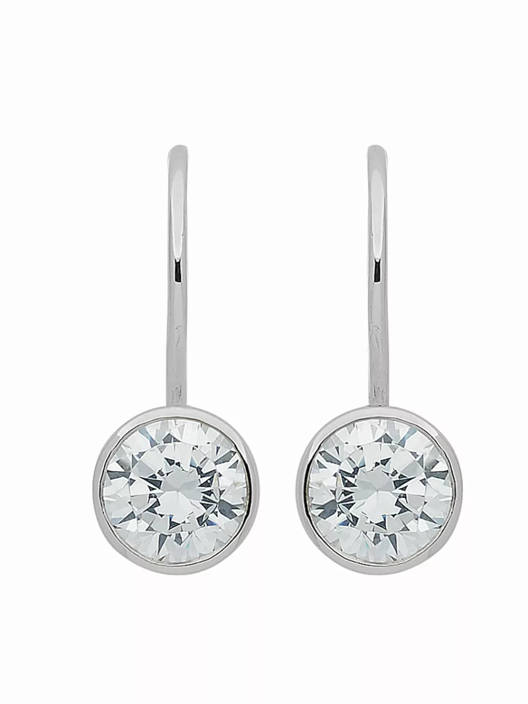 Adelia´s Paar Ohrhänger "1 Paar 925 Silber Boutons mit Zirkonia Ø 7 mm", 92 günstig online kaufen