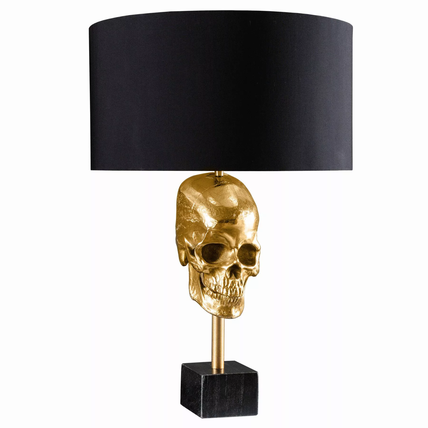 riess-ambiente Tischleuchte SKULL 56cm schwarz / günstig online kaufen