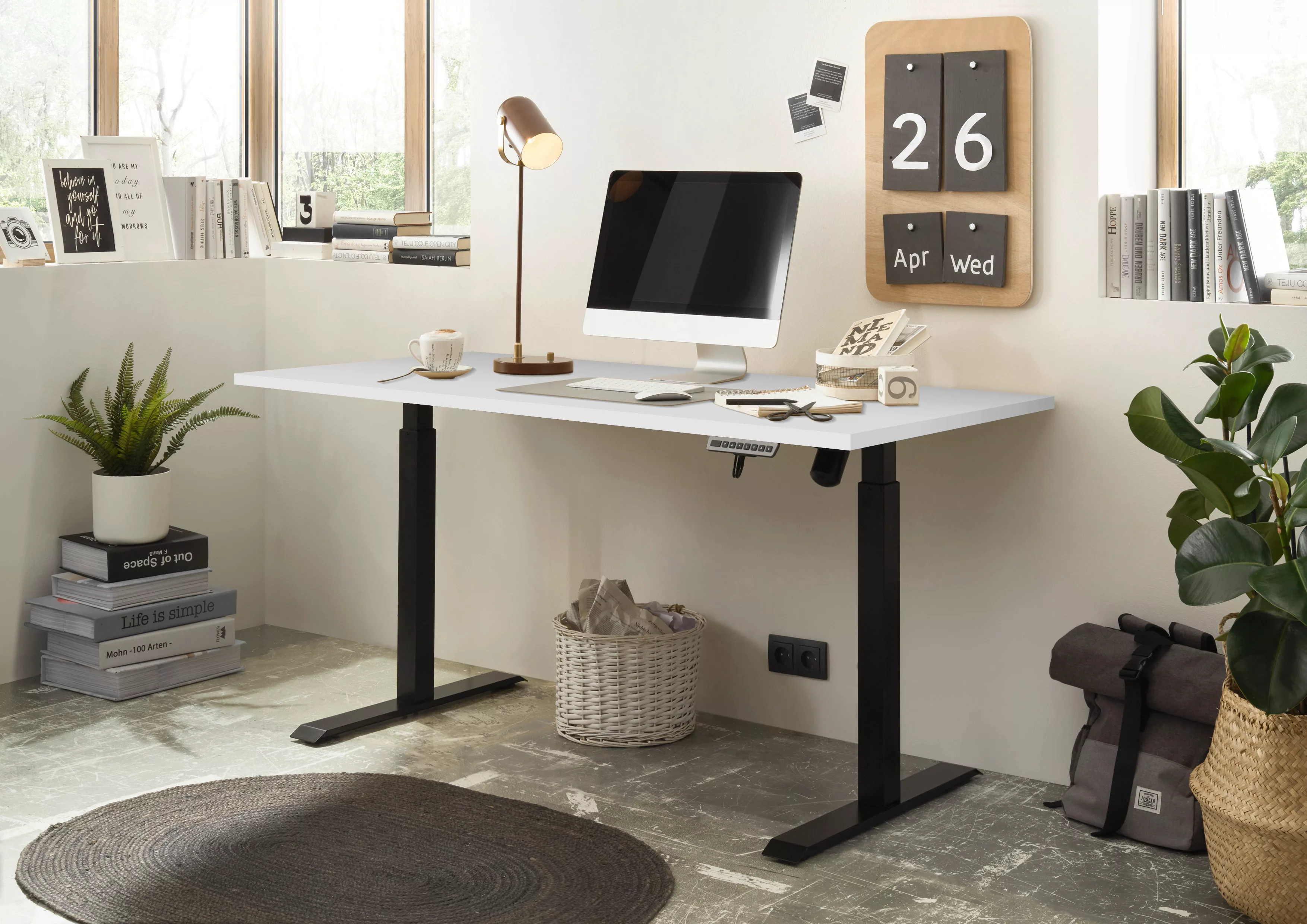 BEGA OFFICE Schreibtisch "Tim, elektrisch höhenverstellbarer Desk" günstig online kaufen