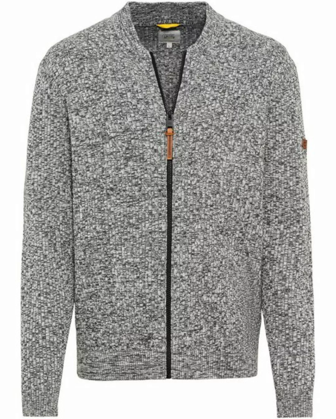 camel active Cardigan aus einem soften Baumwollmix Markenlabel günstig online kaufen