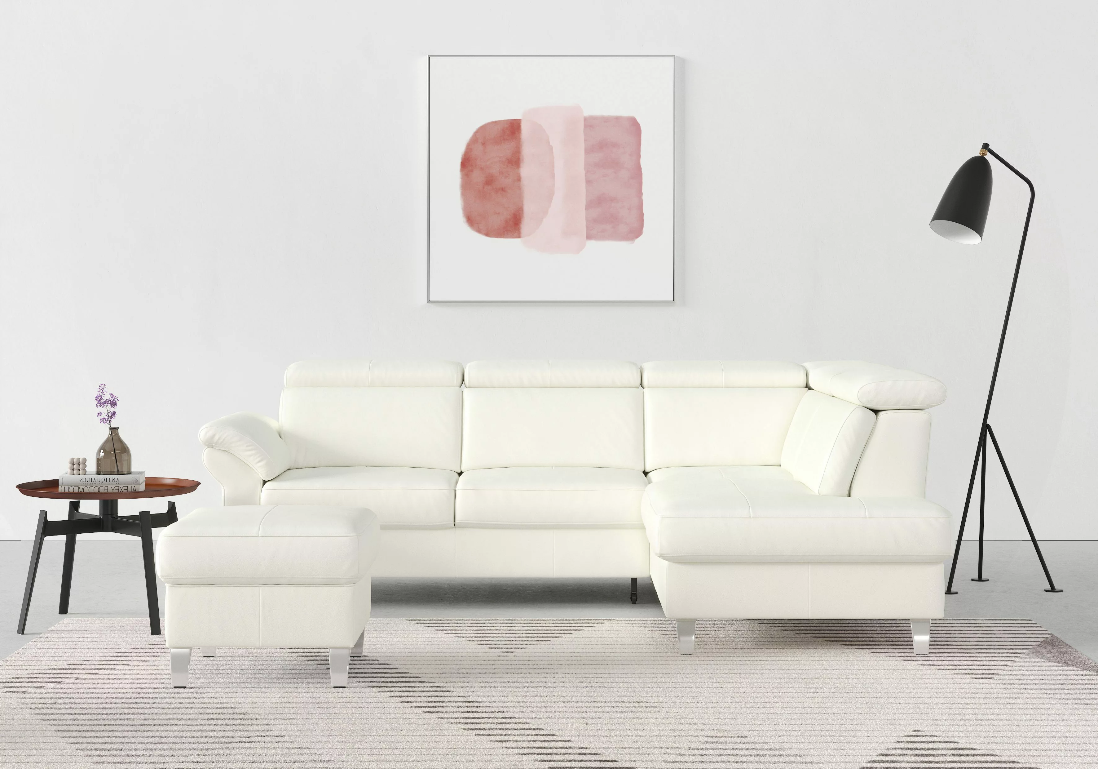 sit&more Ecksofa, inklusive Kopfteilverstellung, wahlweise mit Bettfunktion günstig online kaufen