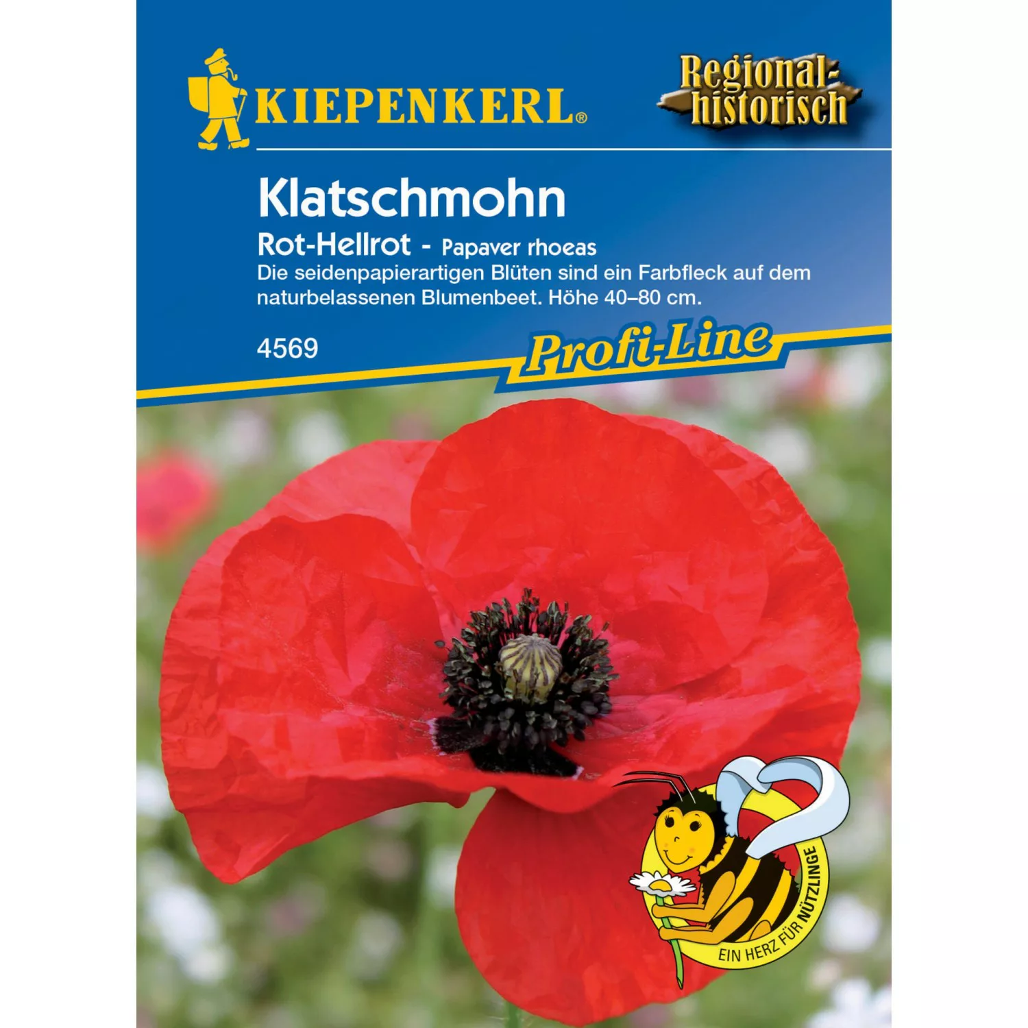 Kiepenkerl Profi-Line Mohn Roter Klatschmohn Papaver rhoeas günstig online kaufen