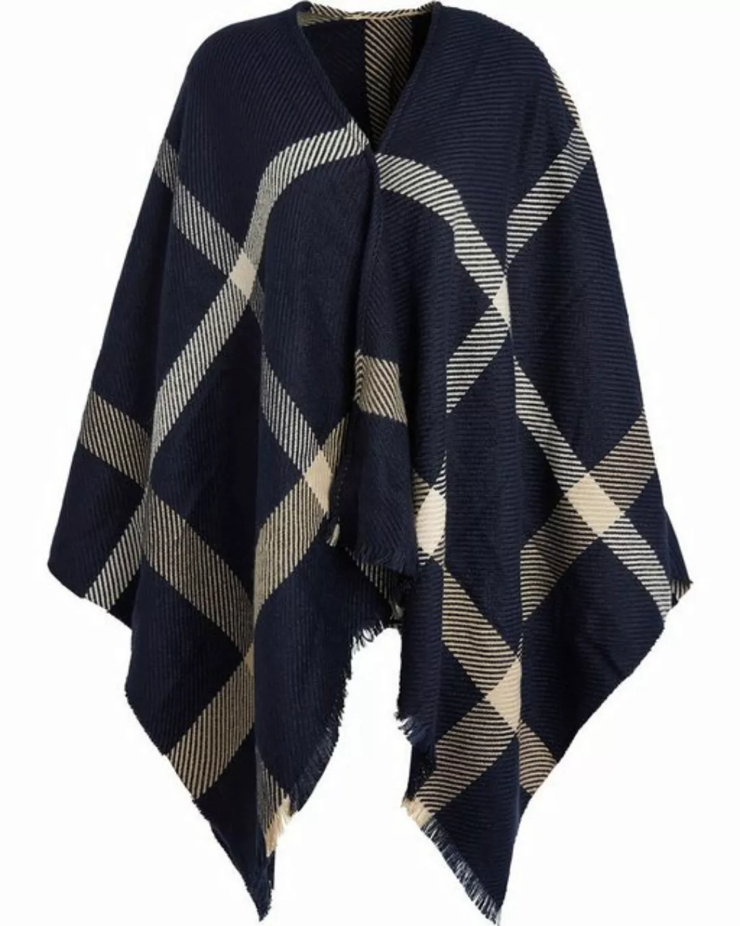 Barbour Cape Poncho Blair Windowpane günstig online kaufen