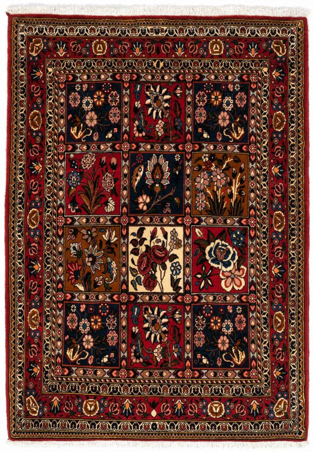 morgenland Wollteppich »Bachtiar Felder Rosso scuro 363 x 253 cm«, rechteck günstig online kaufen