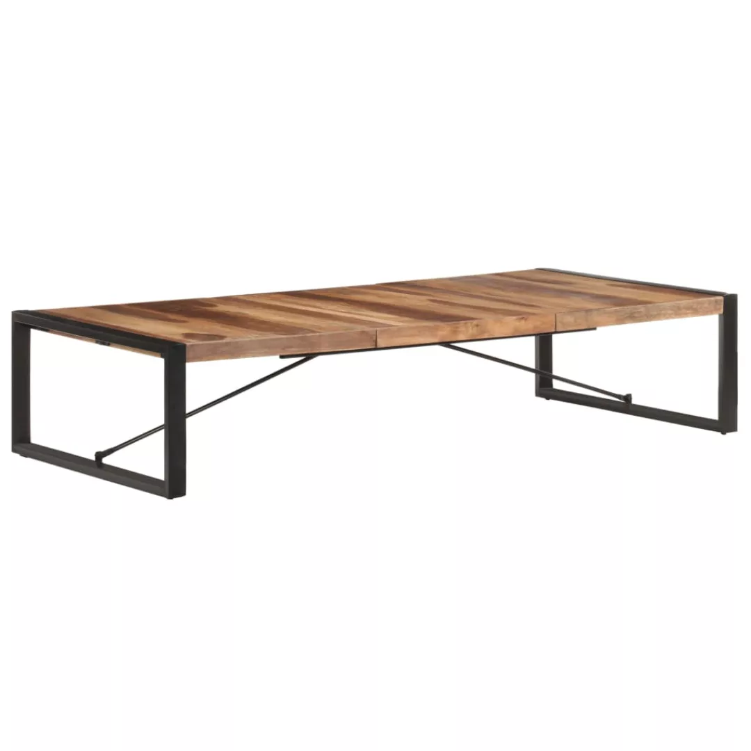 Couchtisch 180x90x40 Cm Massivholz Mit Palisander-finish günstig online kaufen