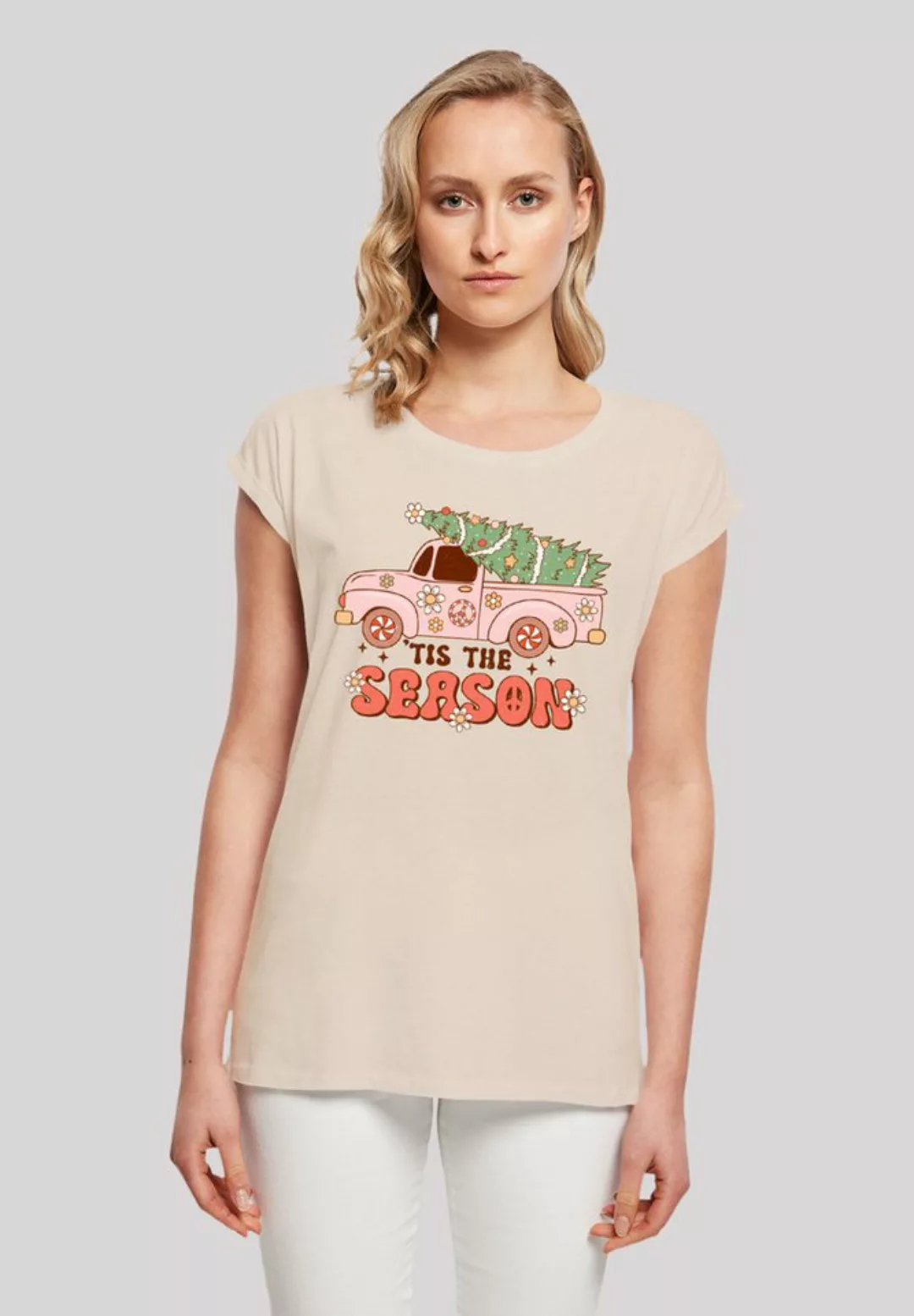 F4NT4STIC T-Shirt Tis The Season Weihnachten Drivin Home Premium Qualität, günstig online kaufen