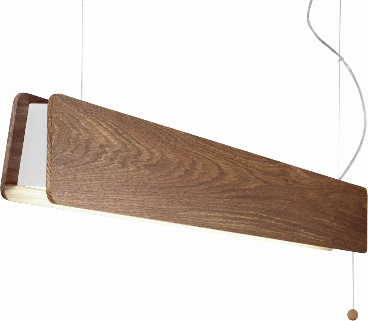 LED Pendelleuchte Holz 16W 3000K 1500lm Oslo günstig online kaufen