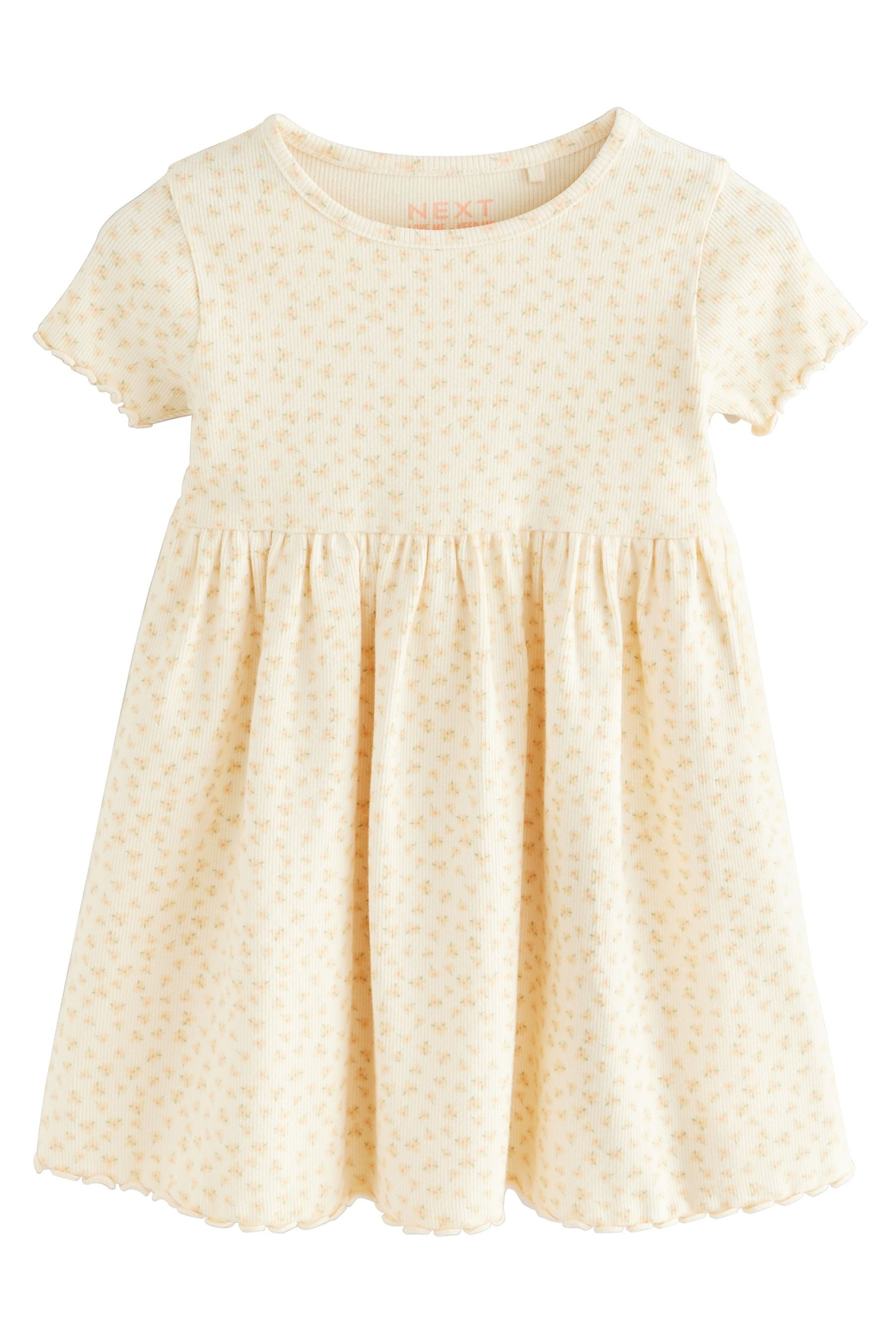 Next Jerseykleid Kurzärmeliges Jersey-Sommerkleid (1-tlg) günstig online kaufen